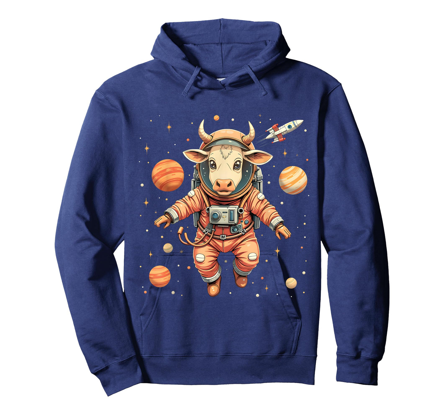 Cow In Space Astronaut Shirt Women Men Kids Funny Cow Animal T-Shirt