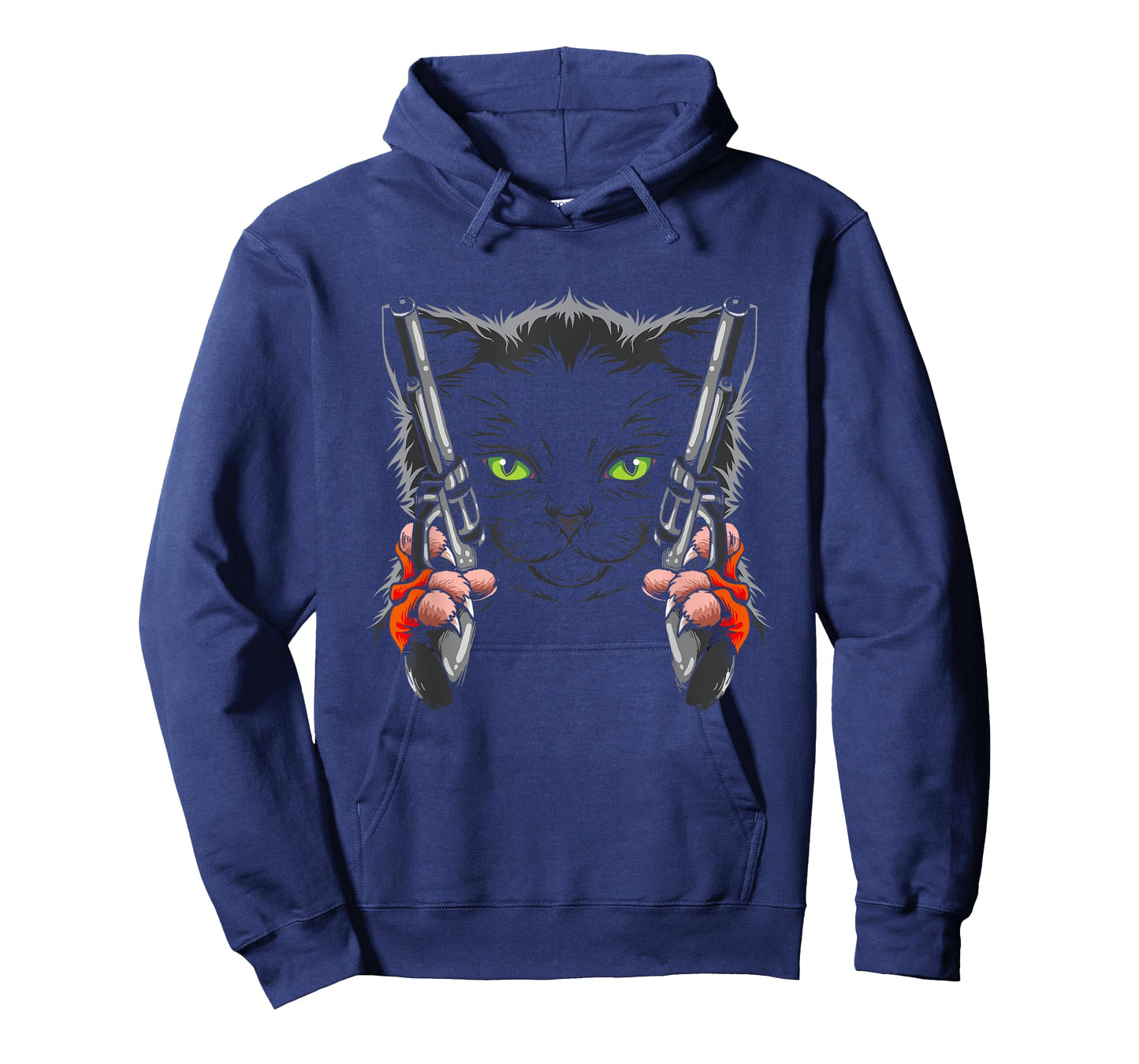 Cat with Gun - Gun Kitty - Gunning for Kitties - Funny Cat T-Shirt