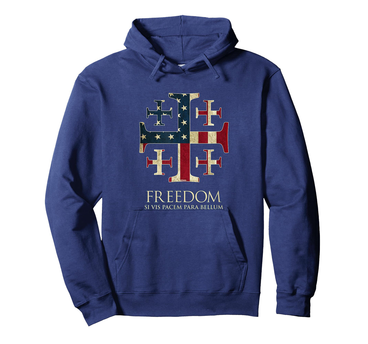 Freedom, USA Flag, Cross, Crusader, Warrior, para Bellum T-Shirt
