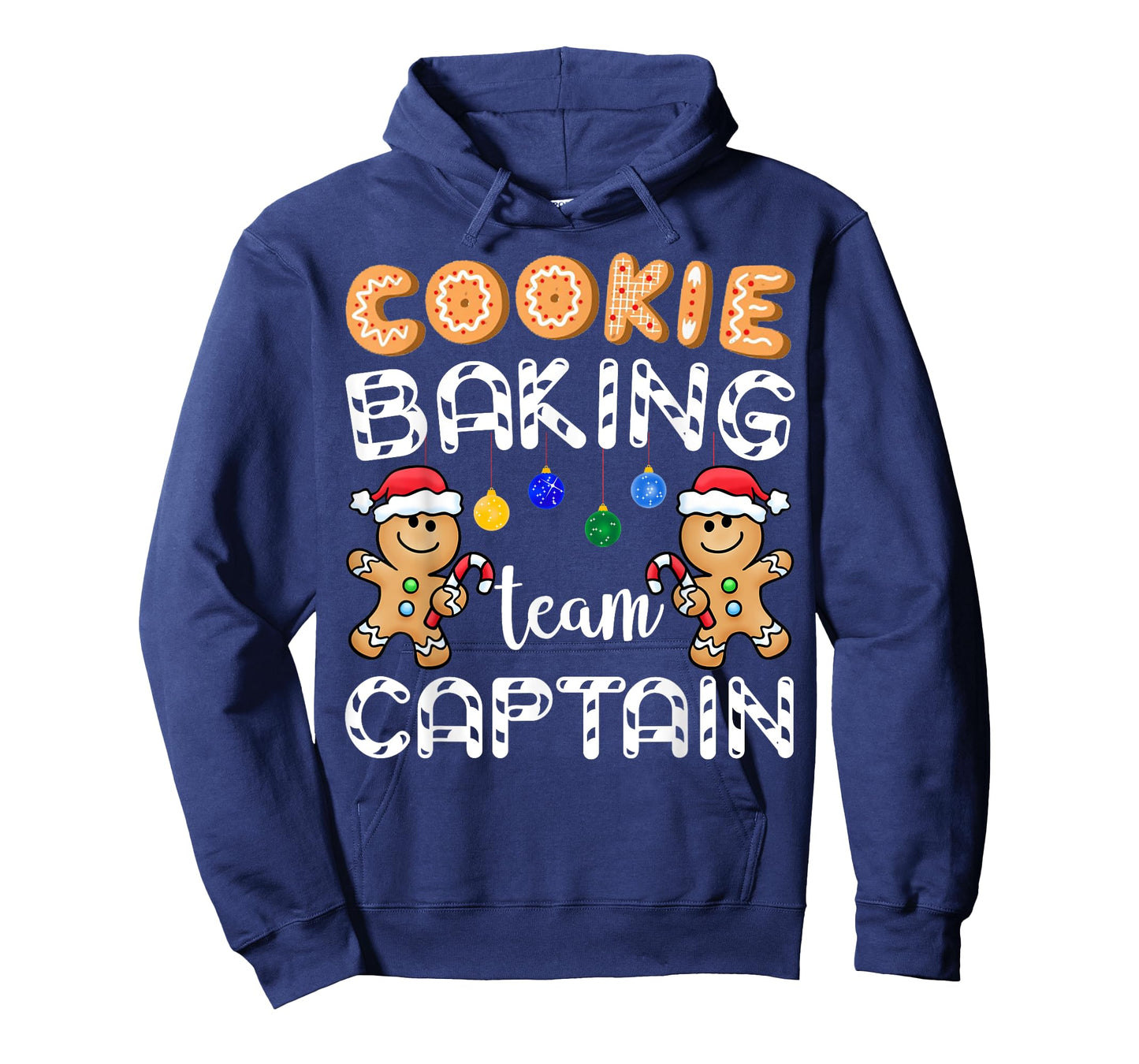 Cookie Baking Team Captain Gingerbread Funny Christmas Gift T-Shirt