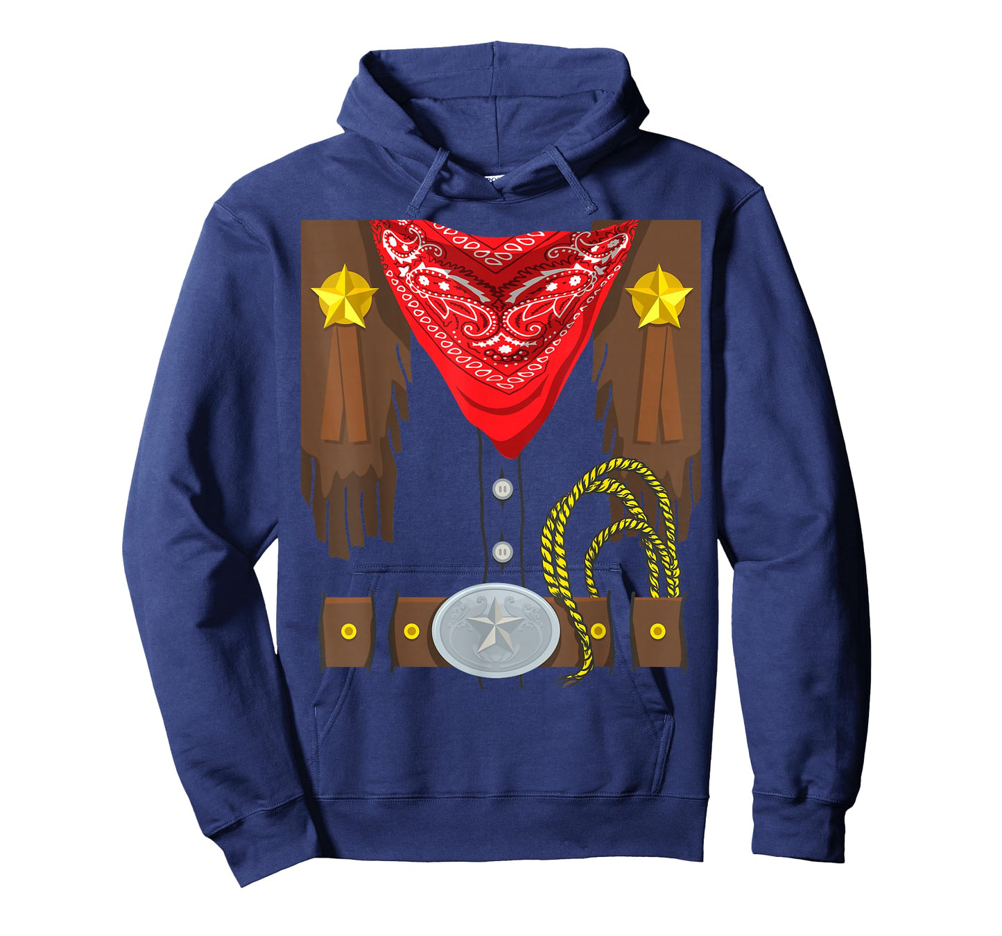 Cowboy Halloween Costume Rodeo Sheriff T-Shirt