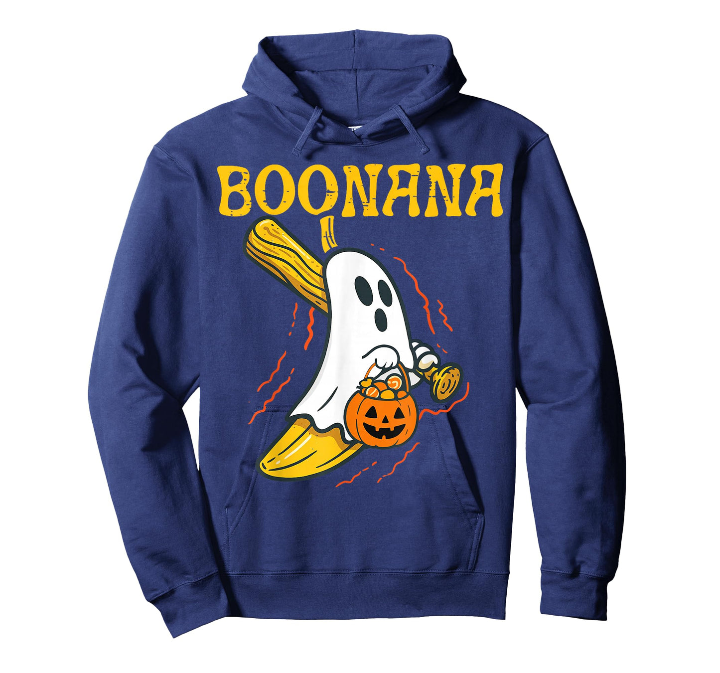 Boonana Cute Ghost Banana Halloween Costume Men Women Kids T-Shirt