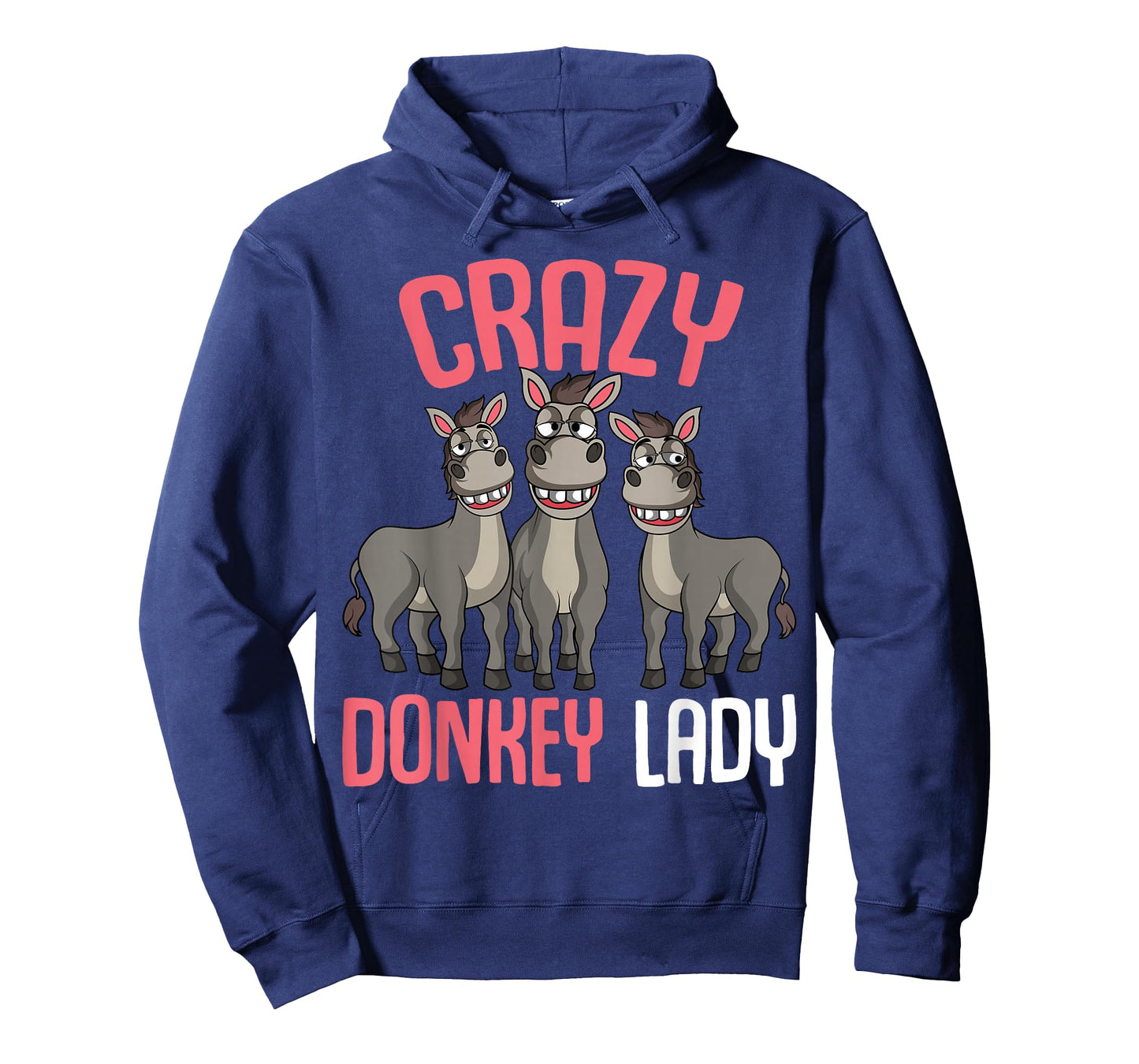 Crazy Donkey Lady Donkey Lover Women T-Shirt