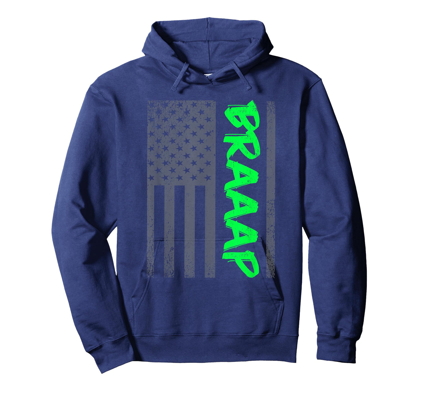 Brap Braap-Braaap Vintage USA Flag Dirt Bike Jet Ski ATV T-Shirt