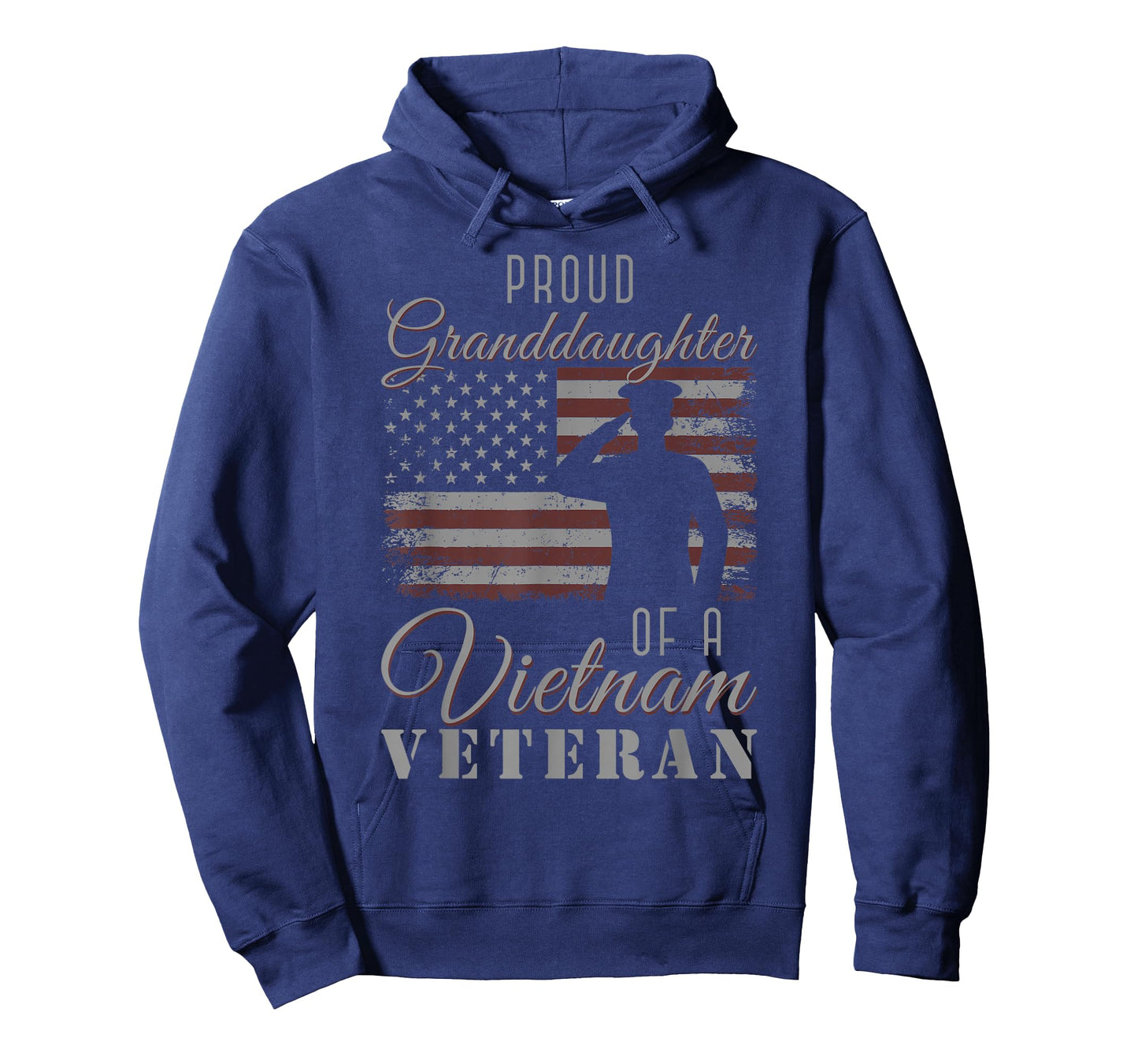 USA Flag Soldier Proud Granddaughter of A Vietnam Veteran T-Shirt