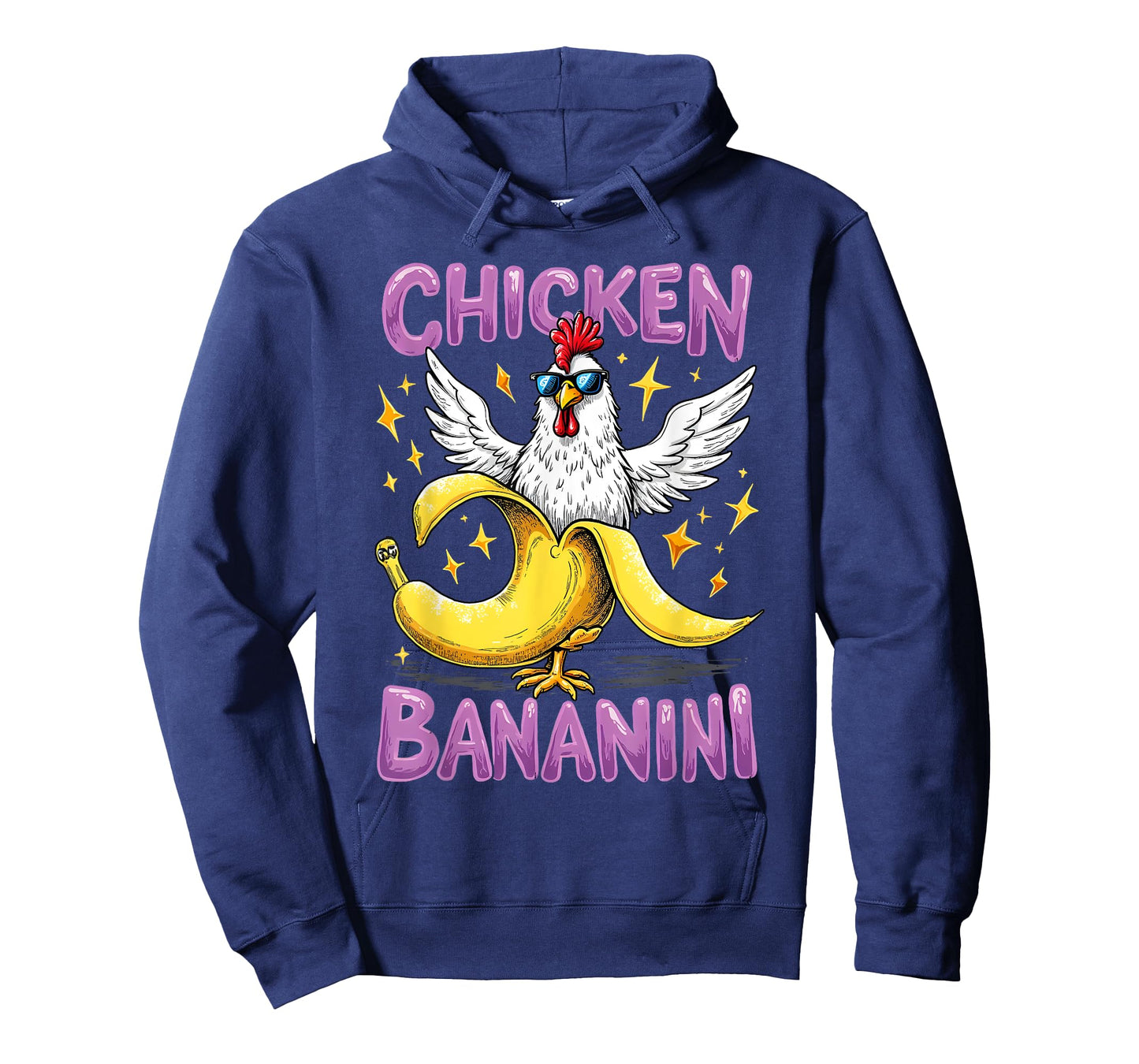 Chicken Bananini Funny Banana Chicken Cool Farm Animal Art T-Shirt
