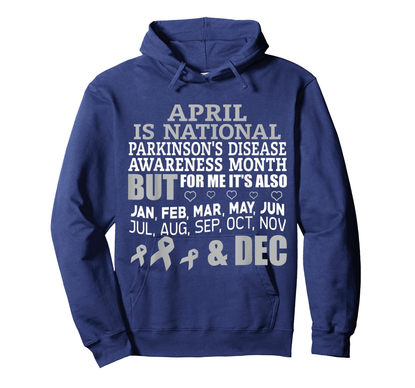 April Is National Parkinsons Disease Awareness Month T-Shirt