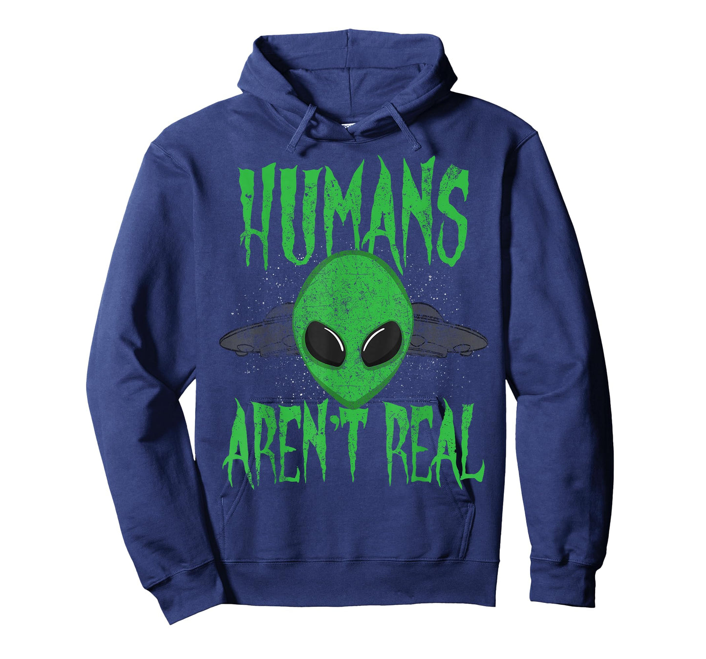 Humans Aren't Real Alien Alien UFO T-Shirt