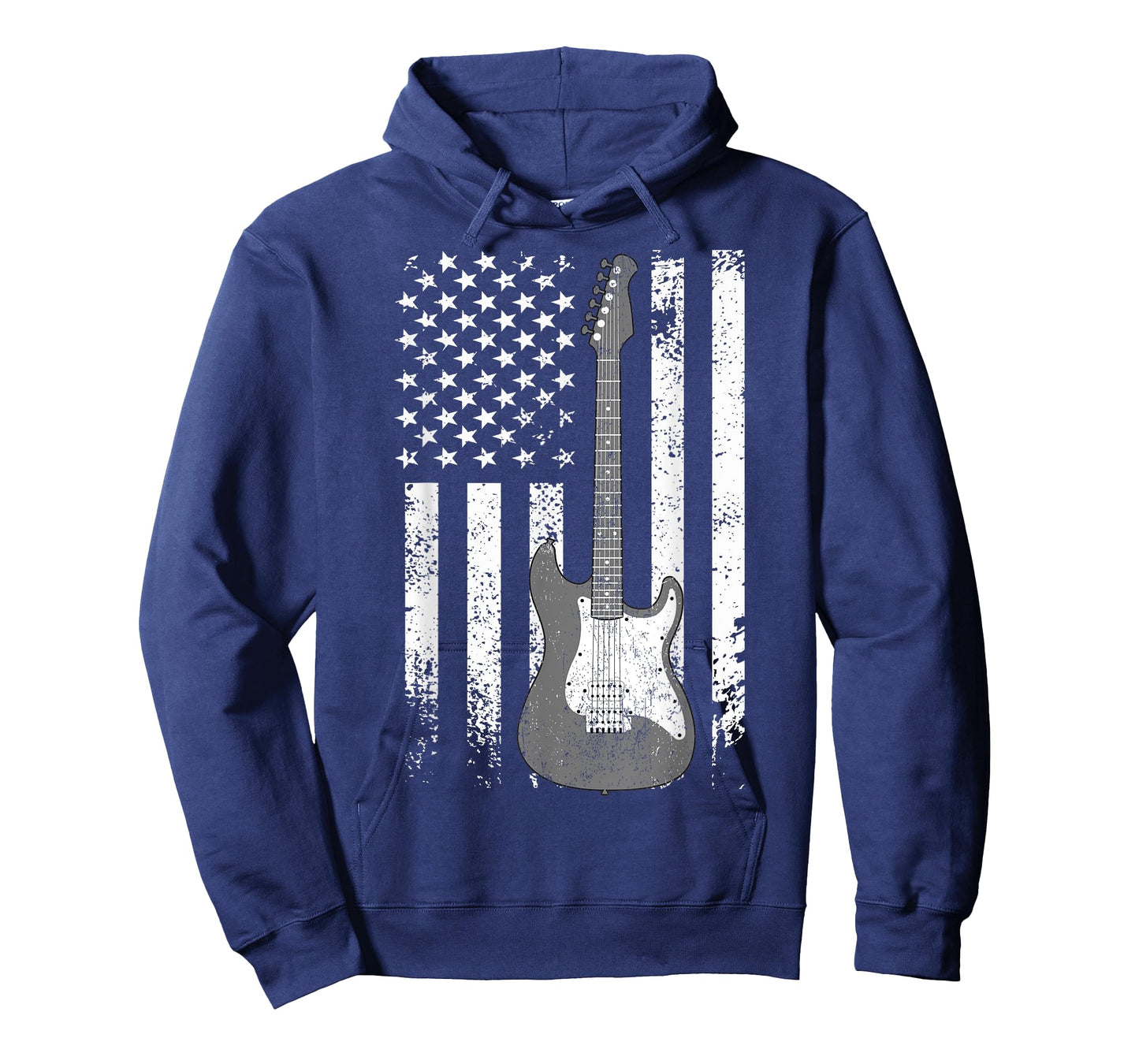Bassist - USA American Flag Bass Guitar Player Musician T-Shirt