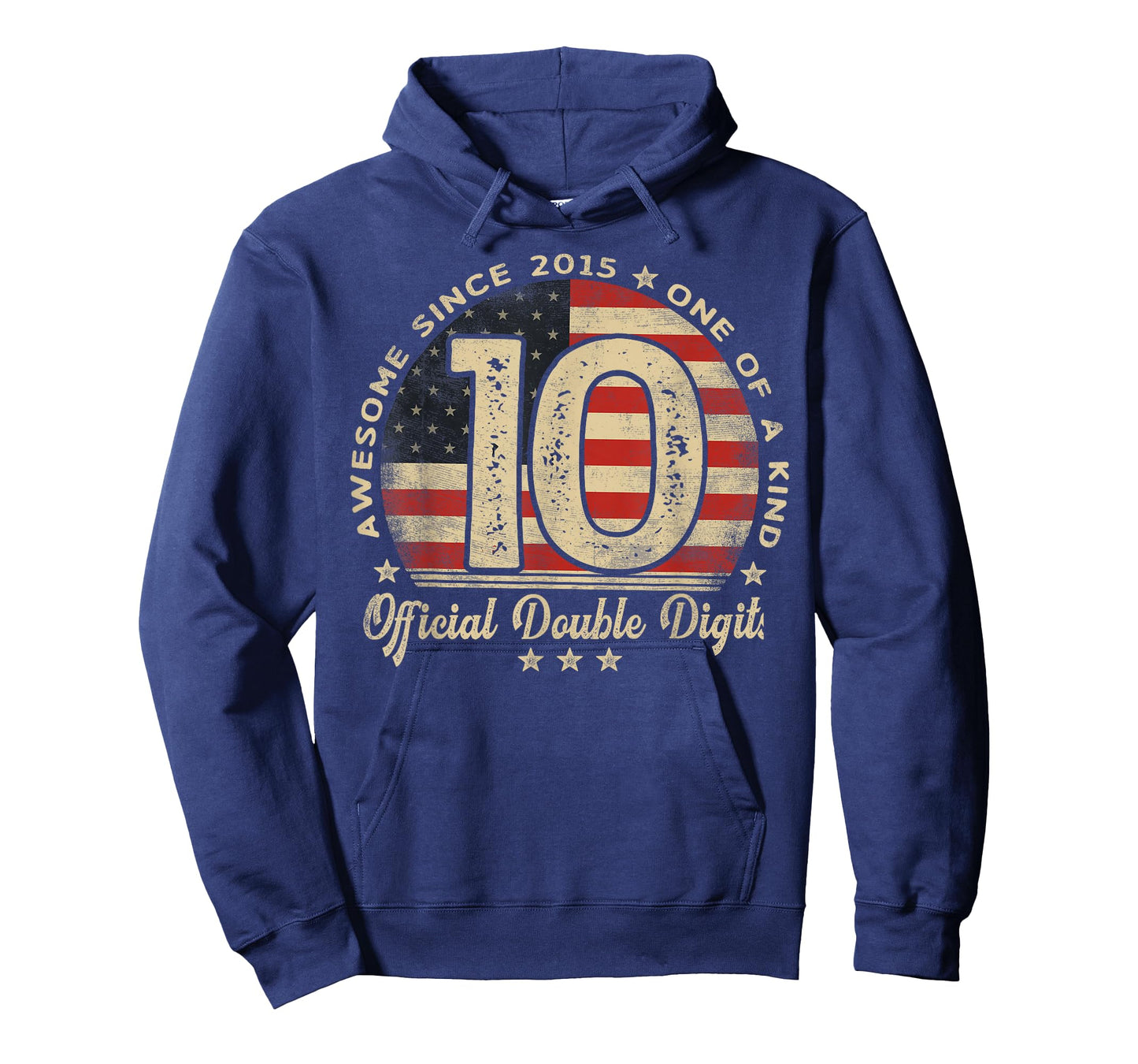 Awesome Since 2015 Official Double Digits 10th Birthday T-Shirt