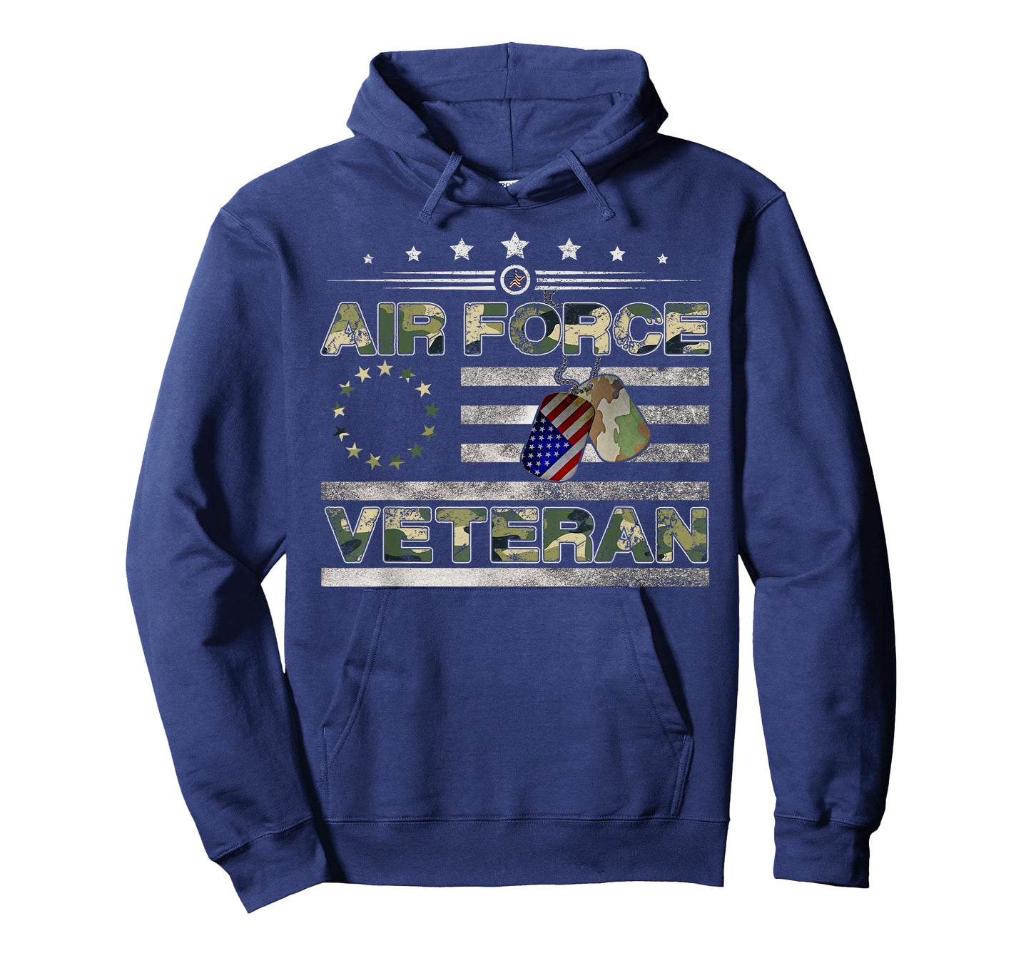 Us Air Force Veteran Shirt American Betsy Ross Camo Flag T-Shirt