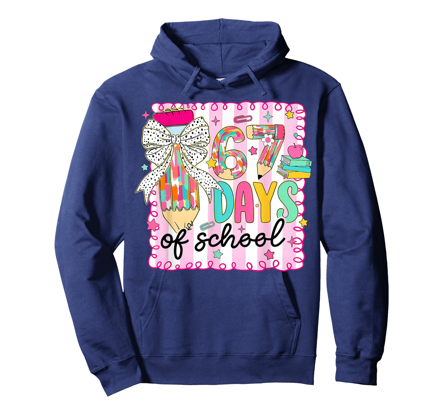 67th Day of School 67 Six Seven Math Teacher Kids Meme Slang T-Shirt