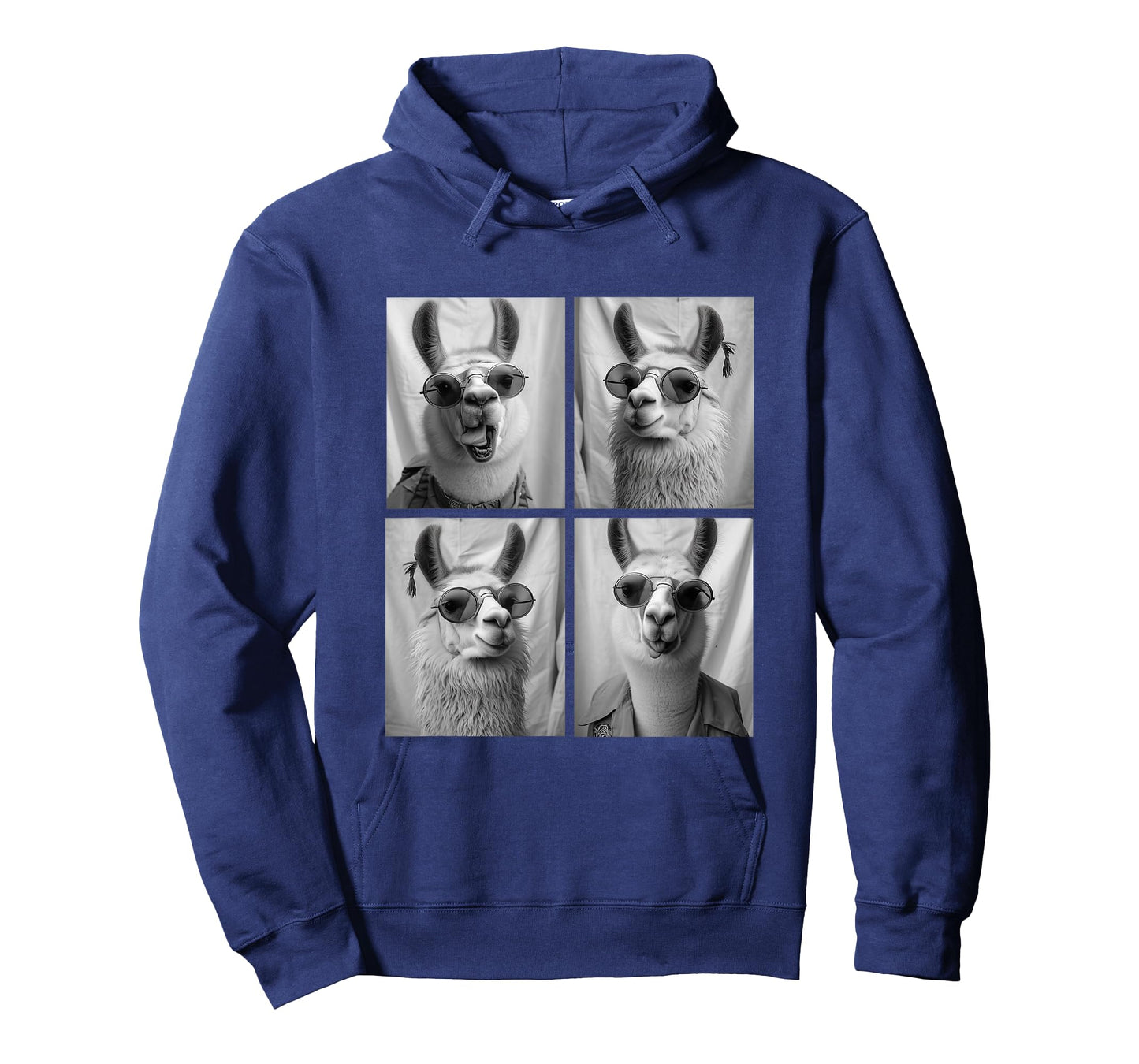 Funny Llamas with Sunglasses Zoo Safari Animals in Glasses T-Shirt