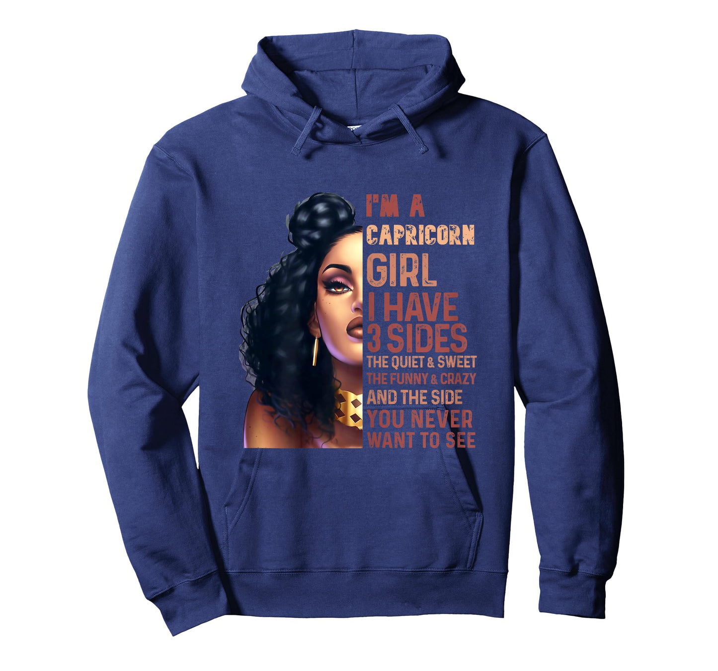 I Have 3 Side Capricorn Girl Cool Zodiac Astrology Star Sign T-Shirt