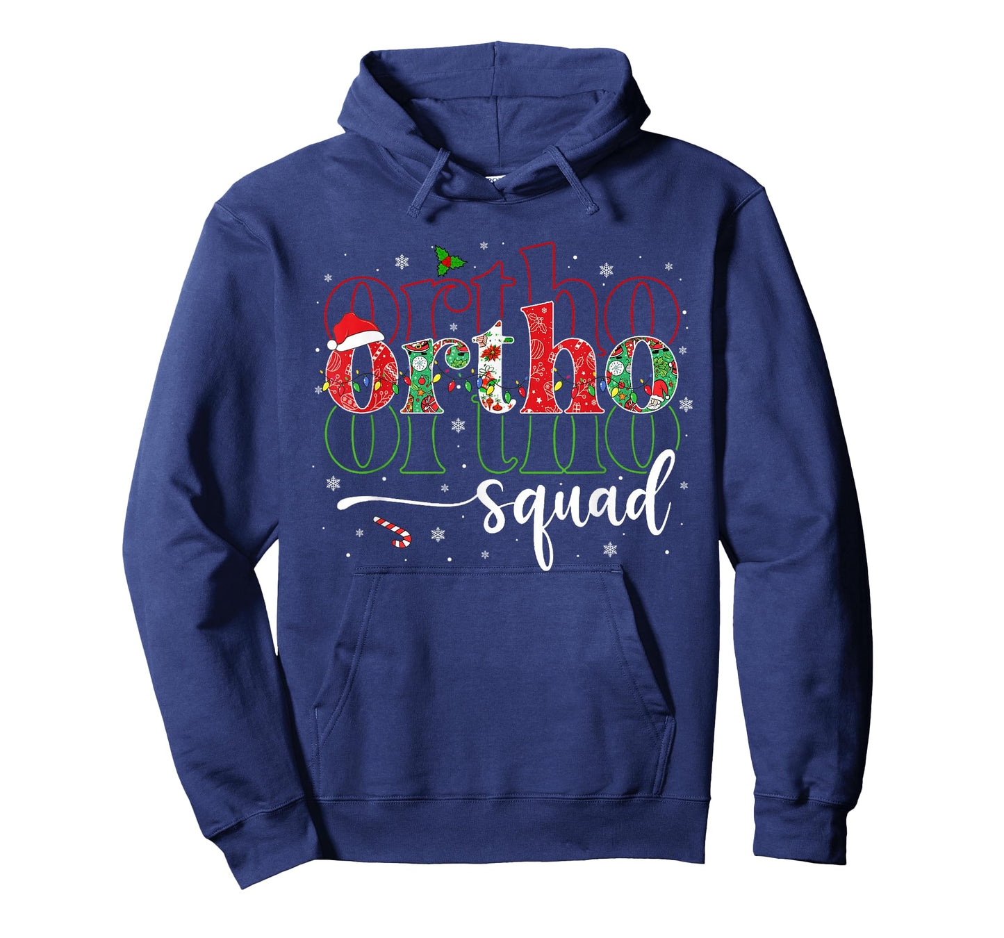 Merry Christmas Ortho Squad Xmas Orthopedic Crew Nurse T-Shirt