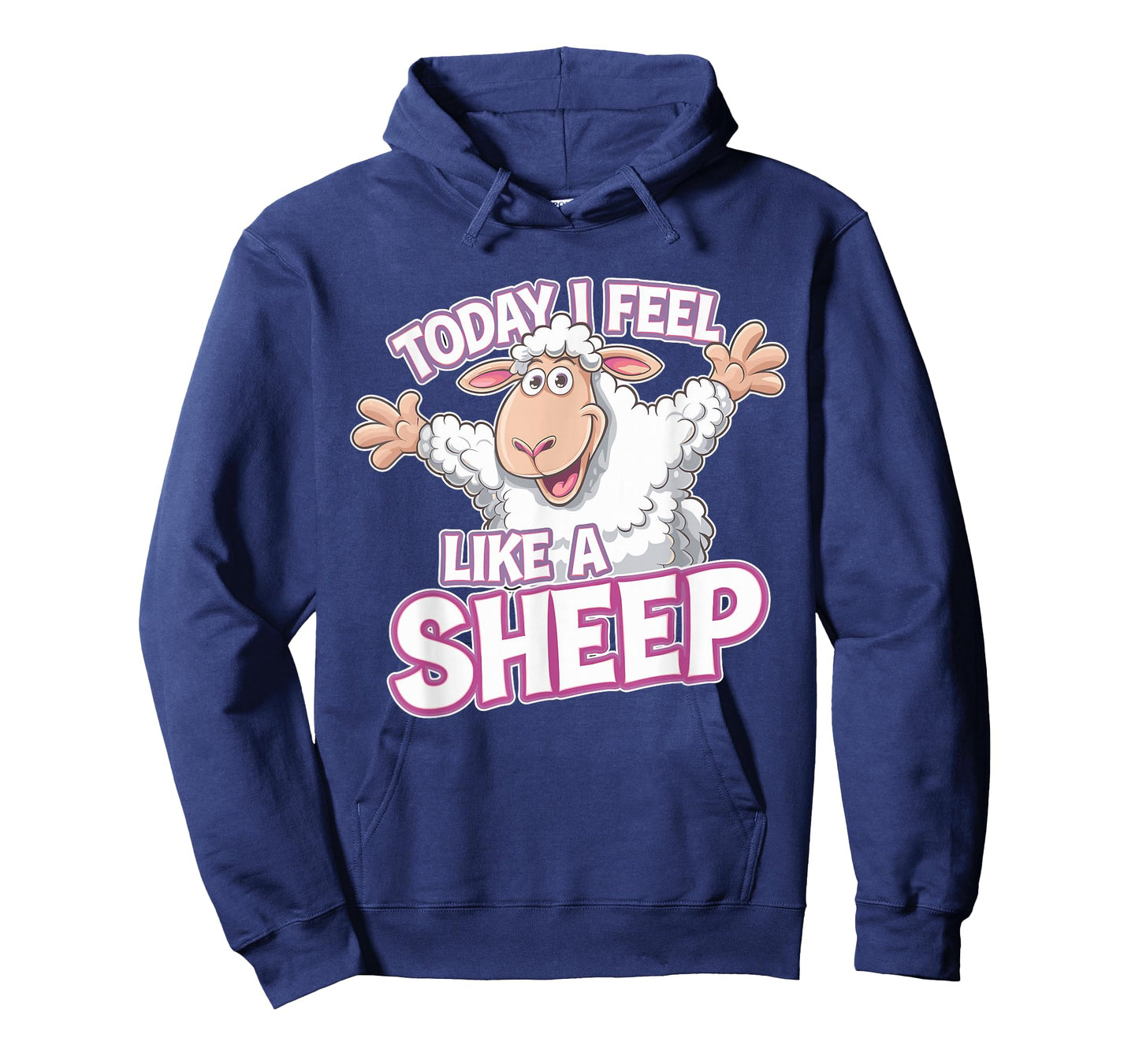 Childrens Today I feel like a Sheep Funny Farm Animal Humor T-Shirt