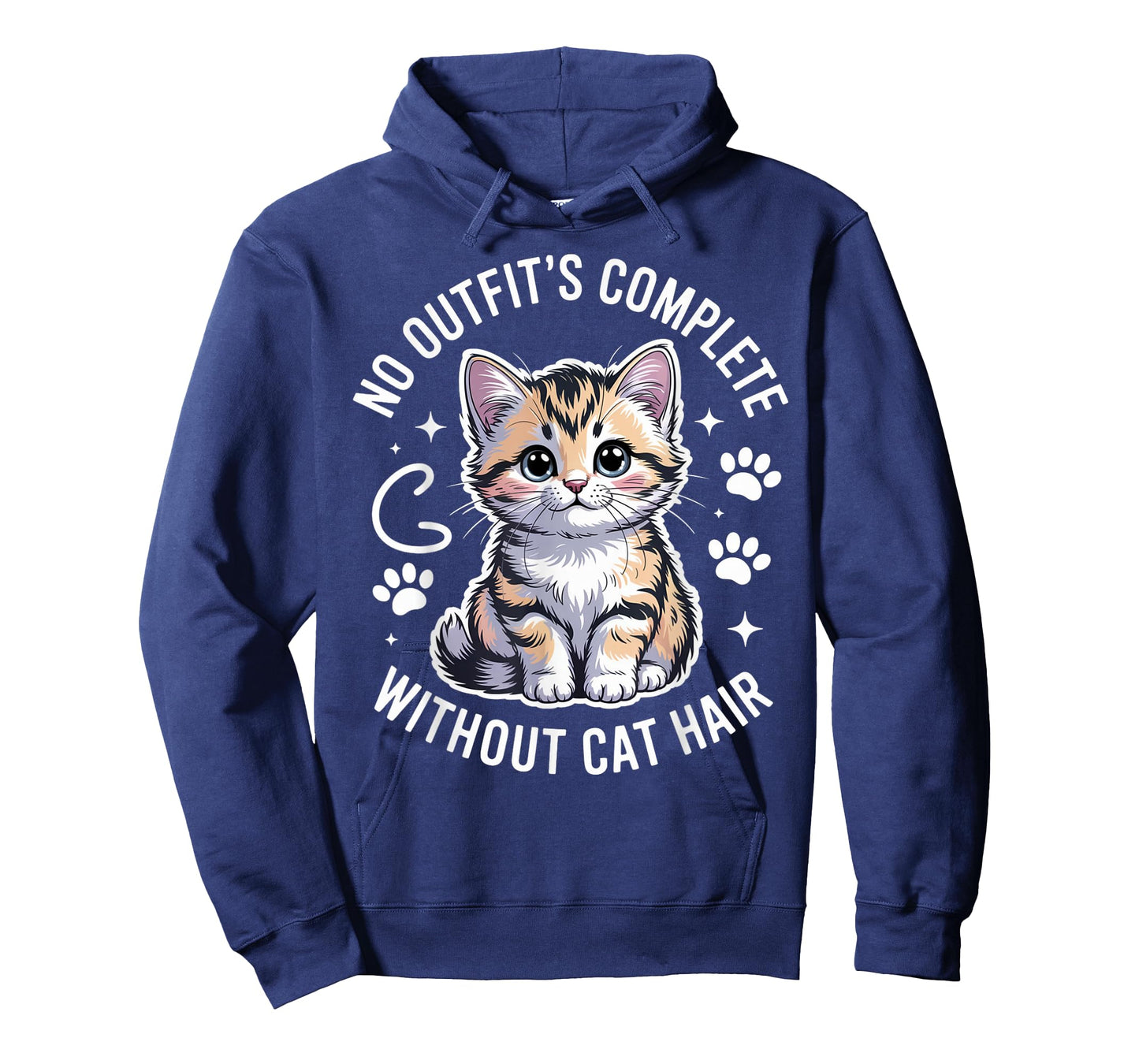 No Outfit's Complete Without Cat Hair Tabby Cat T-Shirt