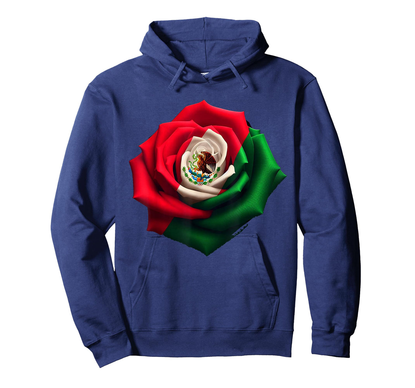 Mexico Gift Rose Tijuana Mexican Hispanic Pride Poncho T-Shirt
