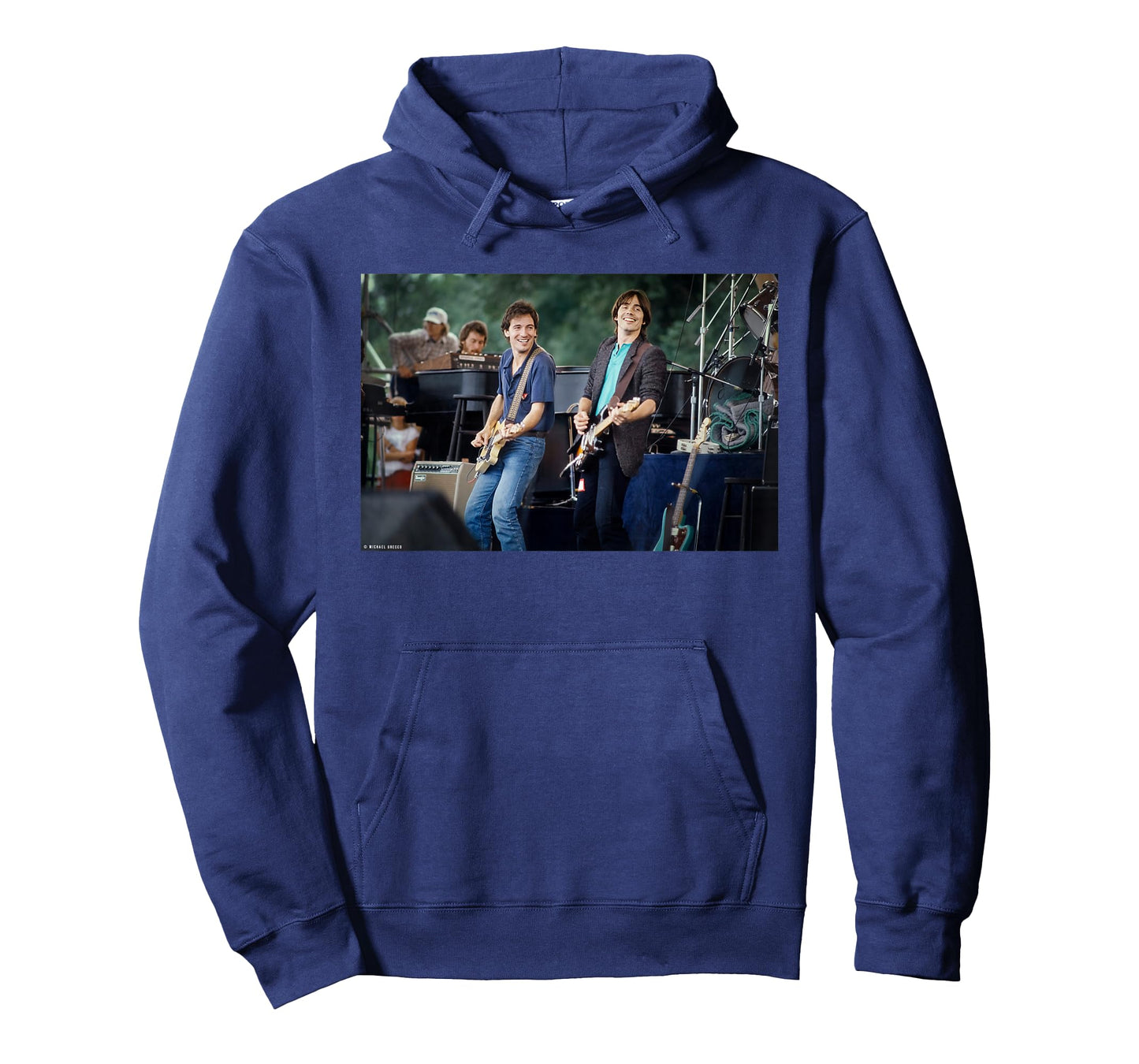 Bruce Springstein Live with Jackson Browne by Michael Grecco T-Shirt