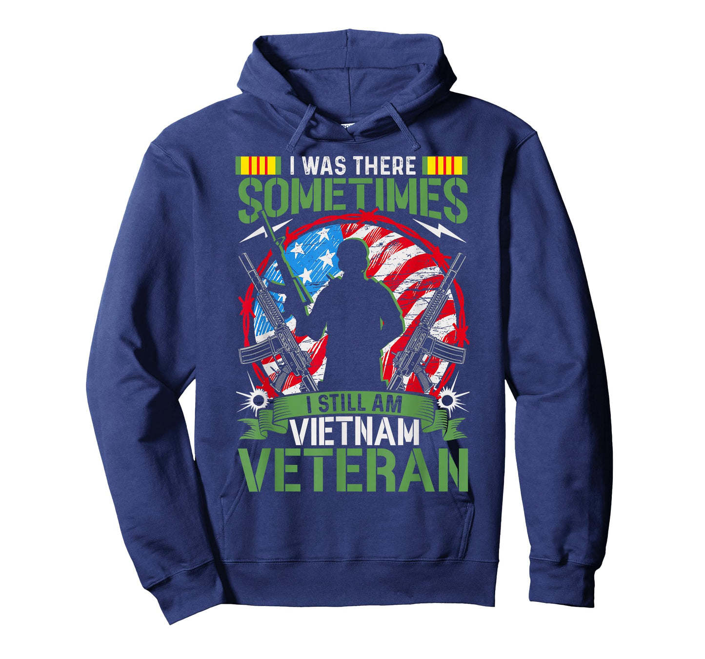 was There Sometimes I Still Am Vietnam Veteran T-Shirt