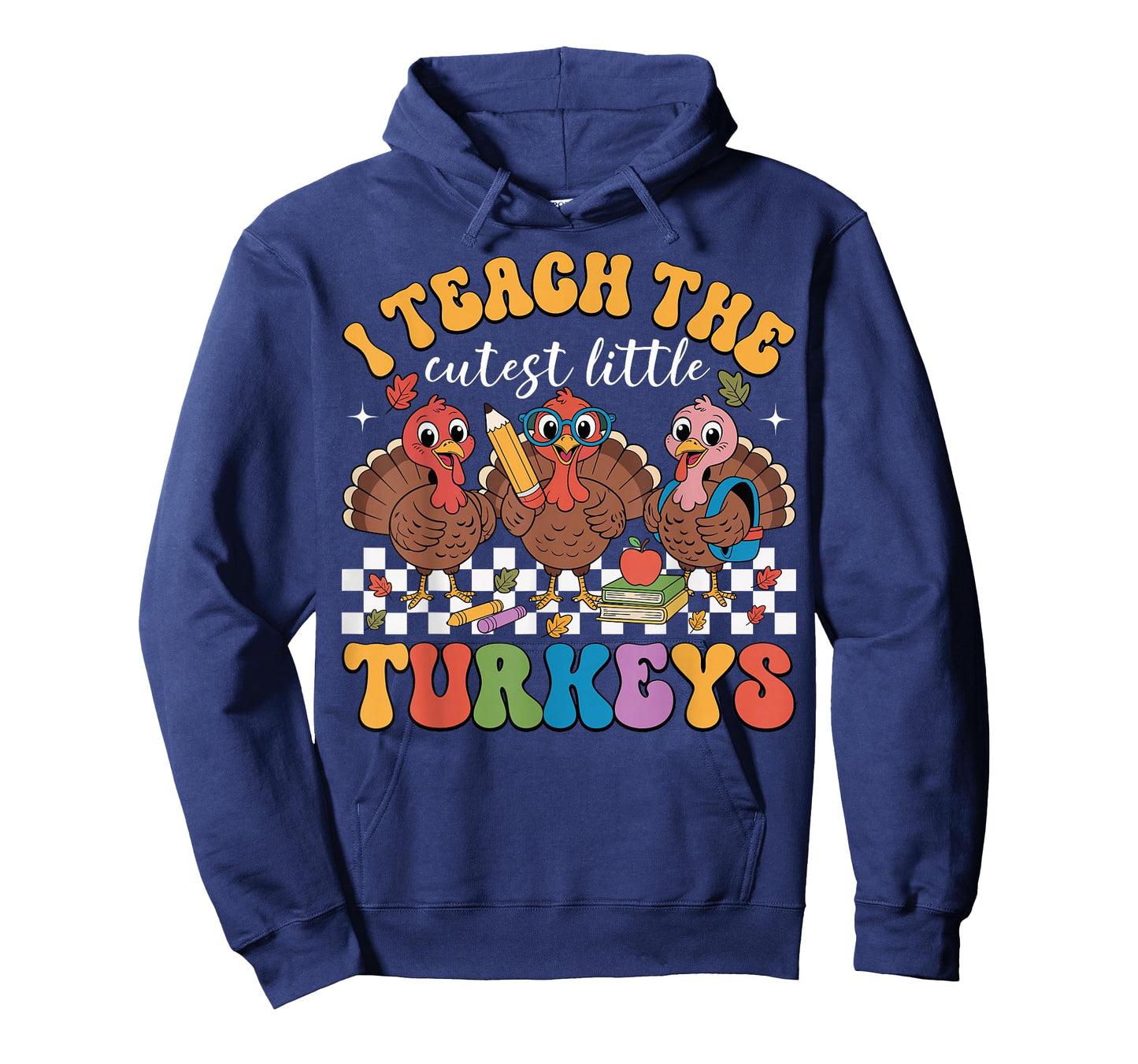 I Teach The Cutest Little Turkeys Teacher Thanksgiving Fall T-Shirt
