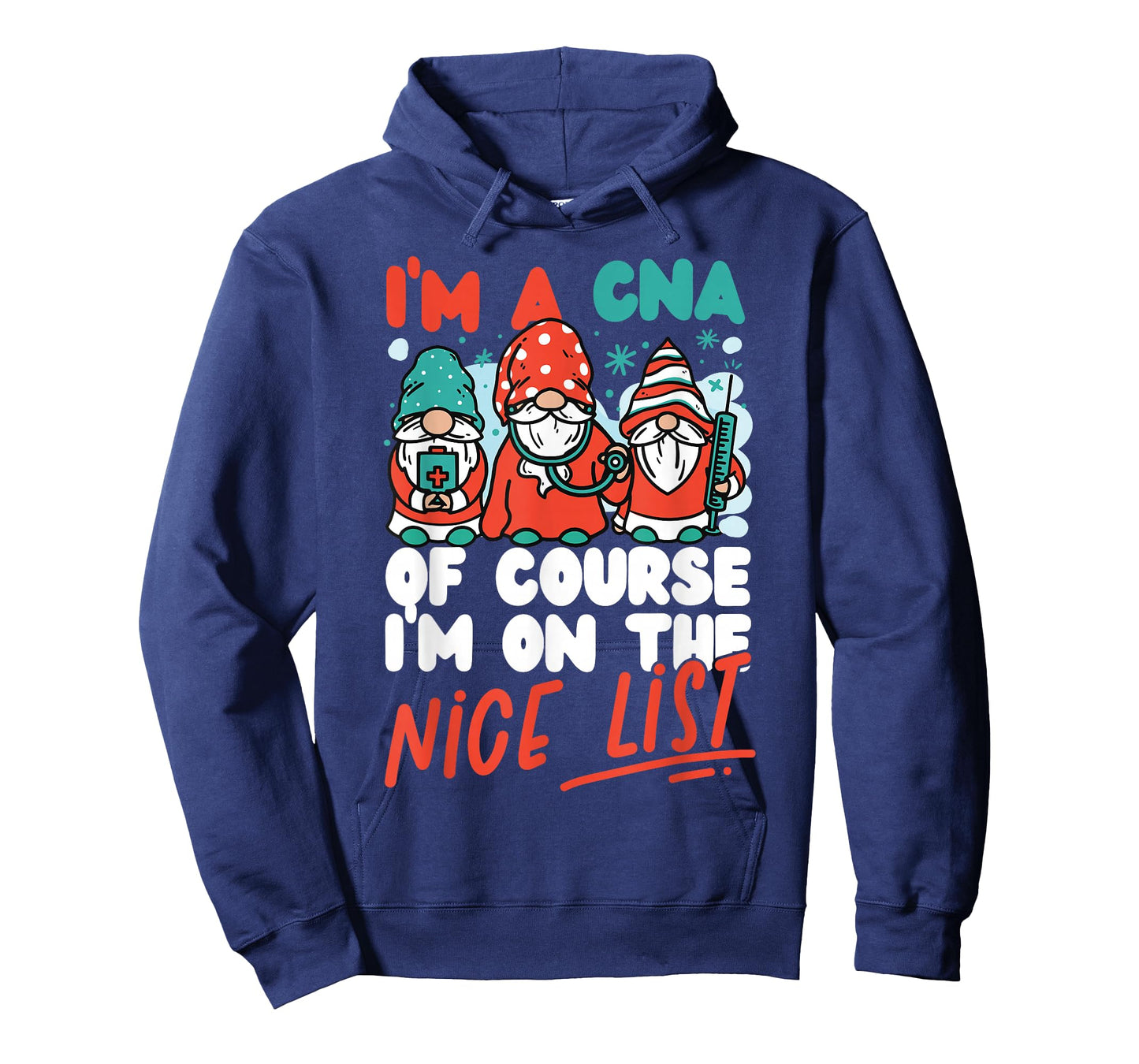CNA Nurse Certified Nursing Assistant Christmas I'm A Cna Of T-Shirt