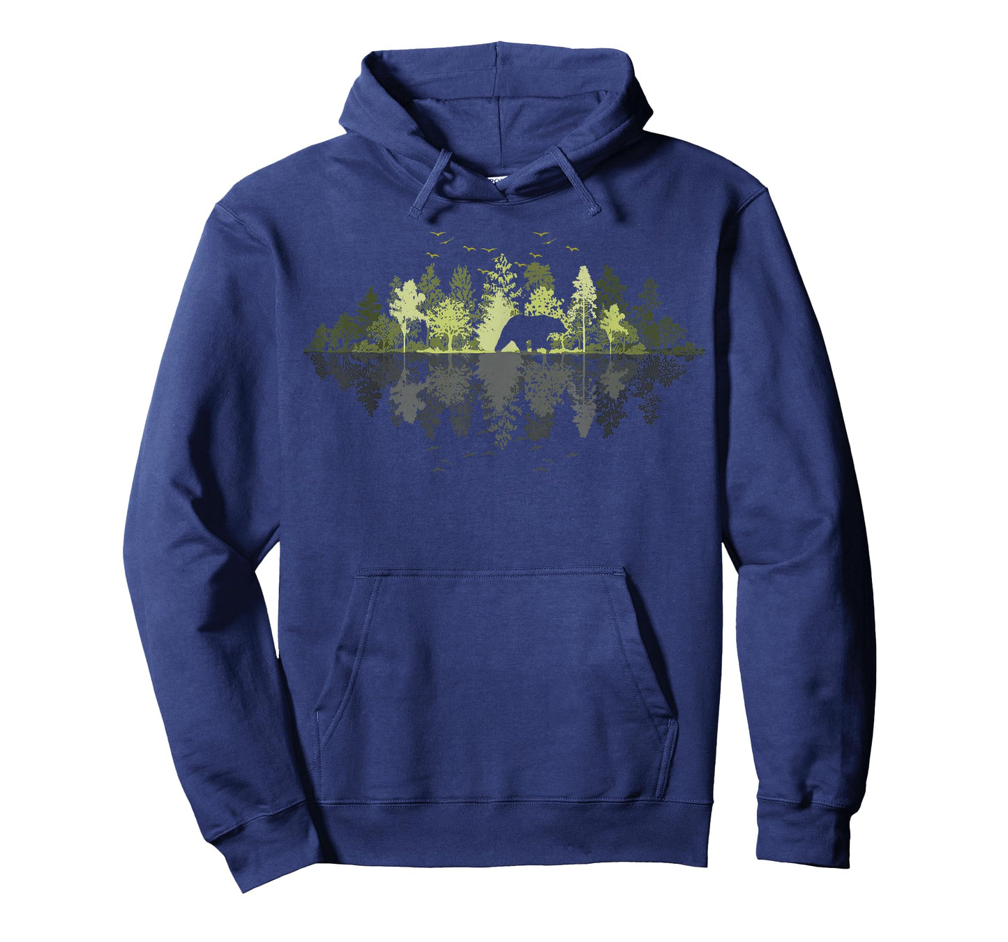 Trees Reflection Wildlife Nature Animal Bear Outdoor Forest T-Shirt