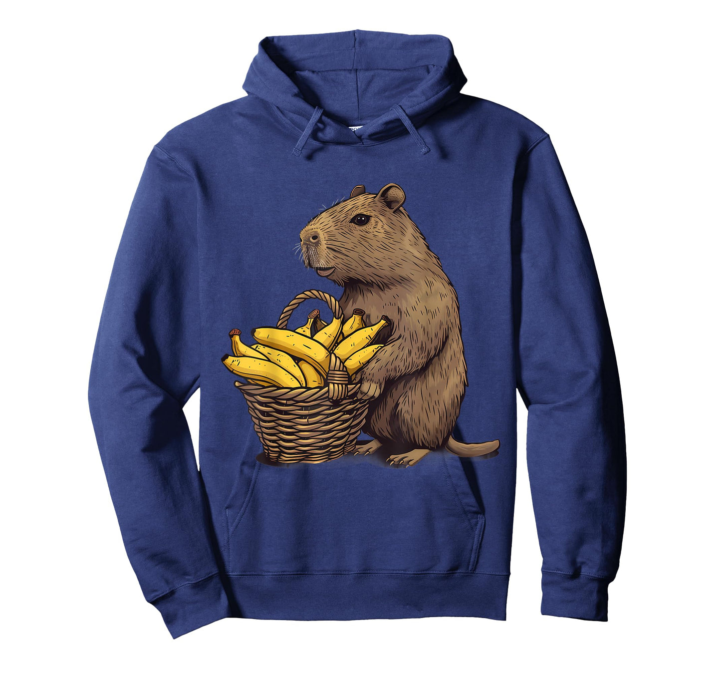 Banana Capybara Banana Lover Drawing Motif Banana Fruit T-Shirt