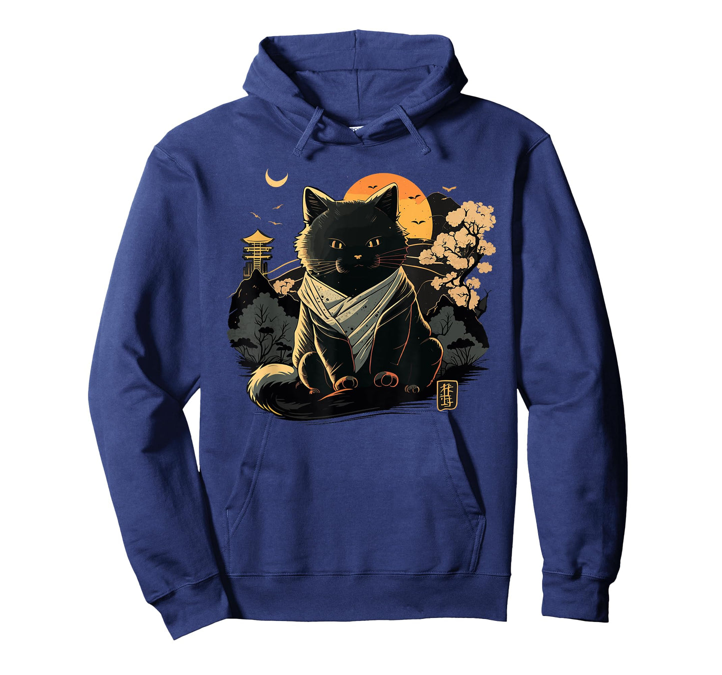 Cat Japan Style Funny Cat Gift Retro Vintage Anime Cat T-Shirt
