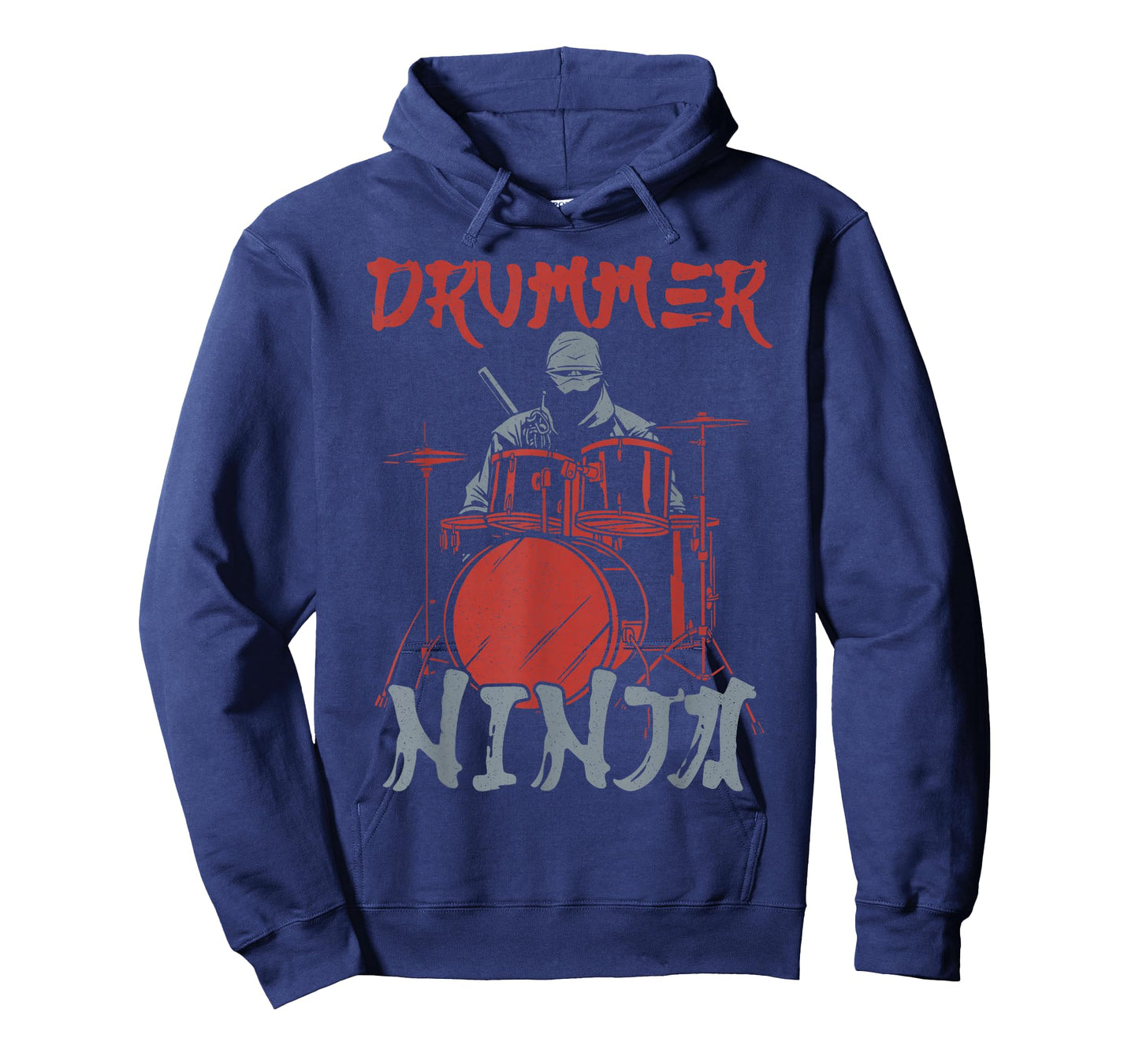 Drummer Drum Set Ninja Vintage Drummer Ninja T-Shirt