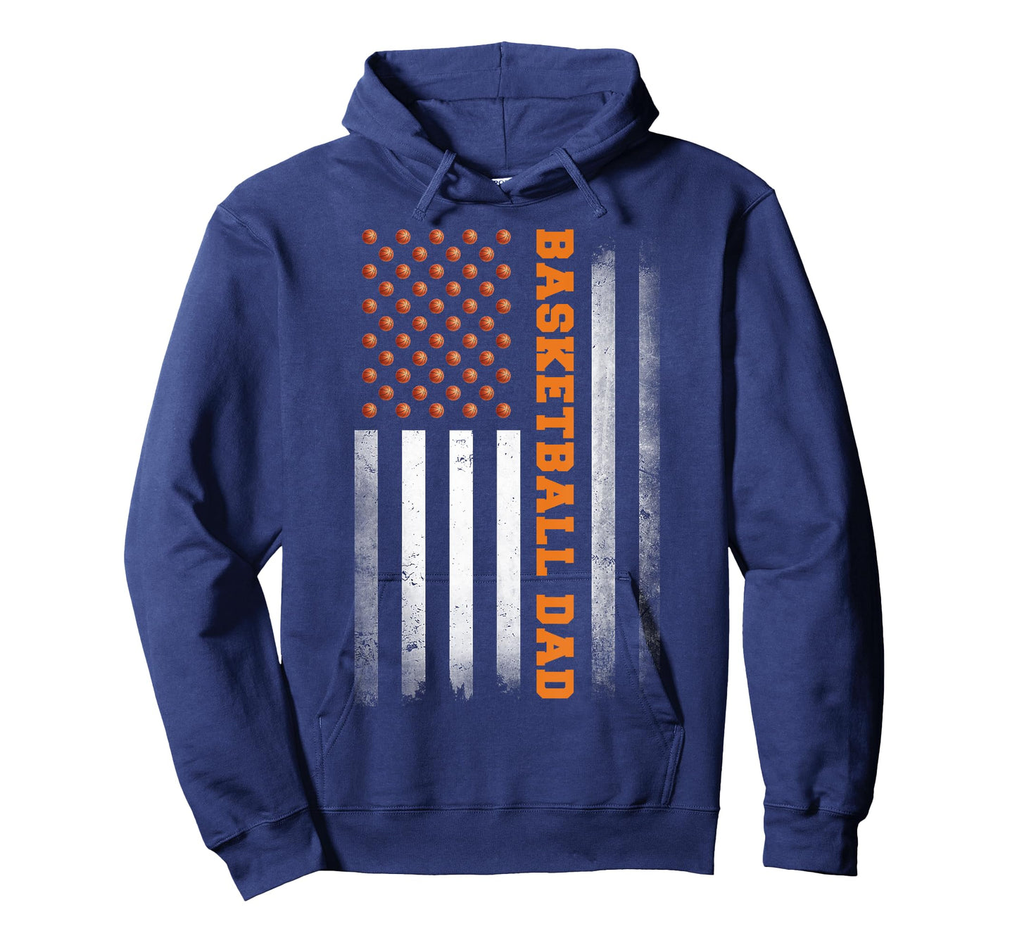 Basketball Dad USA US Flag Basketball Men T-Shirt
