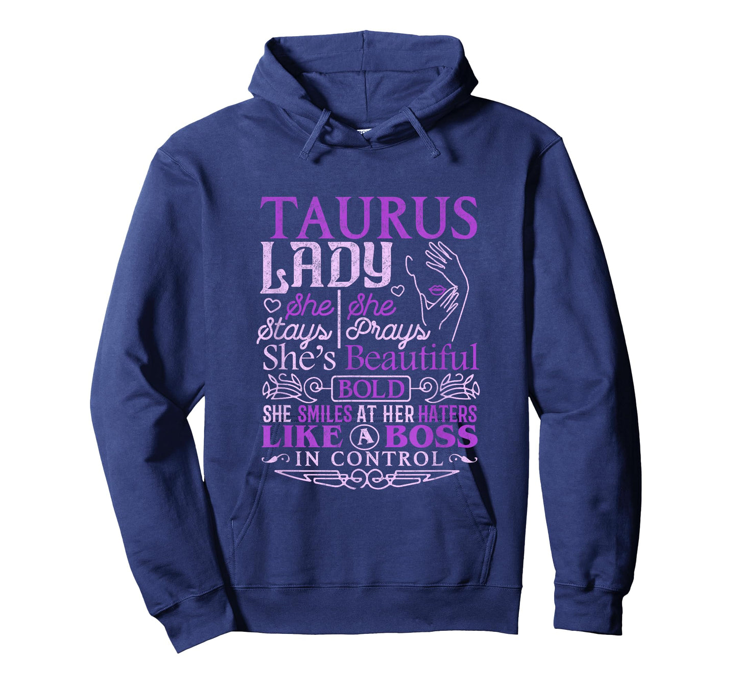 Taurus Lady Shirt Astrology Zodiac Sign Taurus Woman Girl T-Shirt