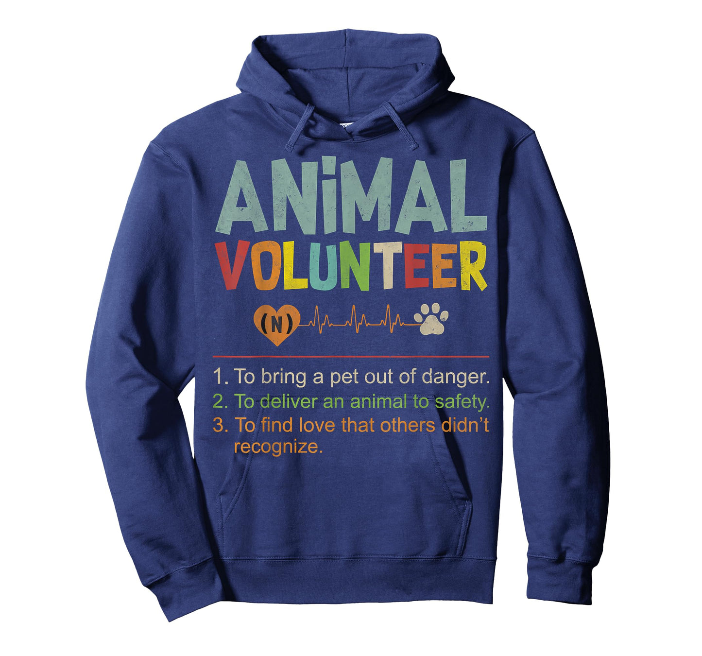 Animal Volunteer - Animal Safety Rescue Appreciation Love T-Shirt