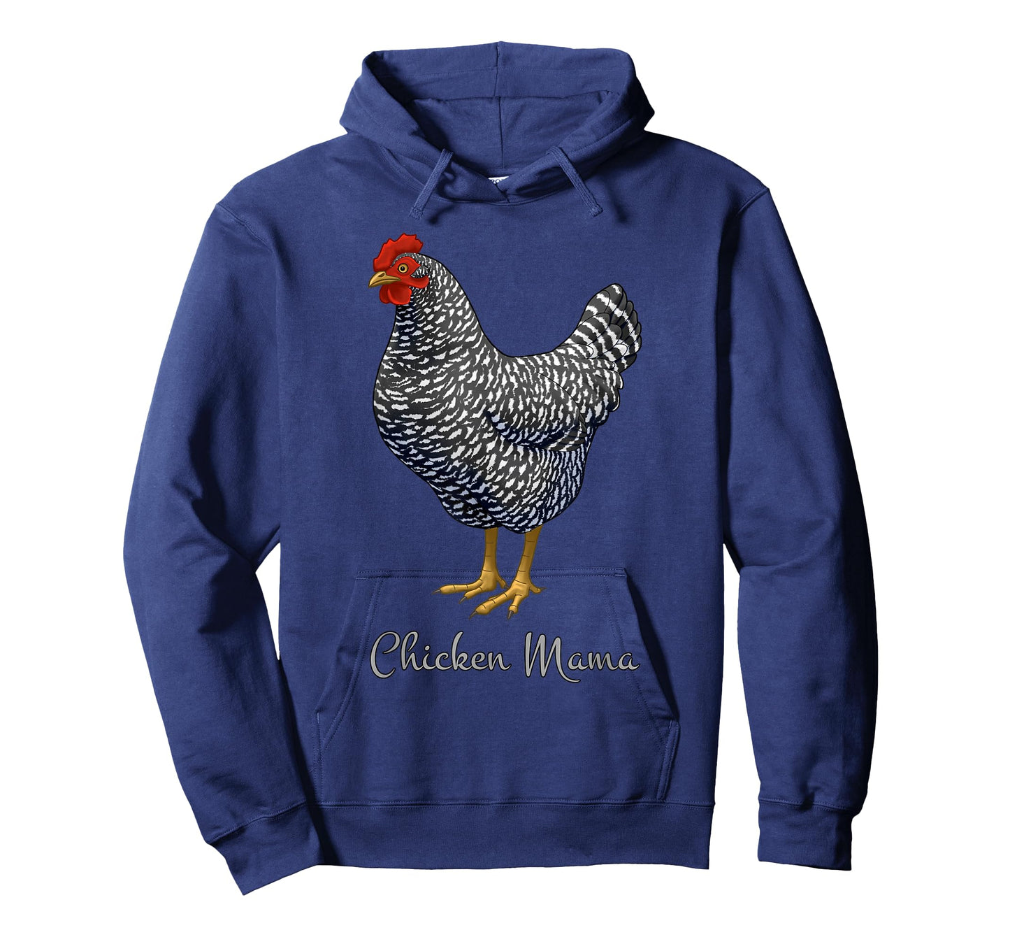 Chicken Mama Black Barred Plymouth Rock Hen Mom Bird Lovers T-Shirt