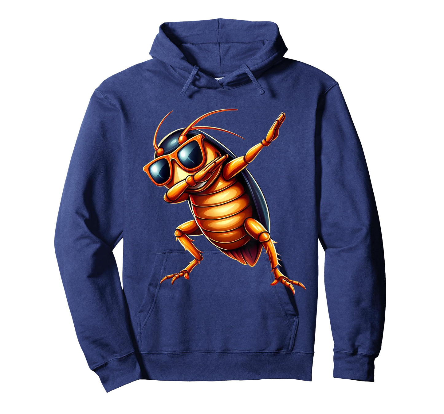 Dabbing Cockroach, Sunglasses Cockroach Animal, Fun Cartoon T-Shirt