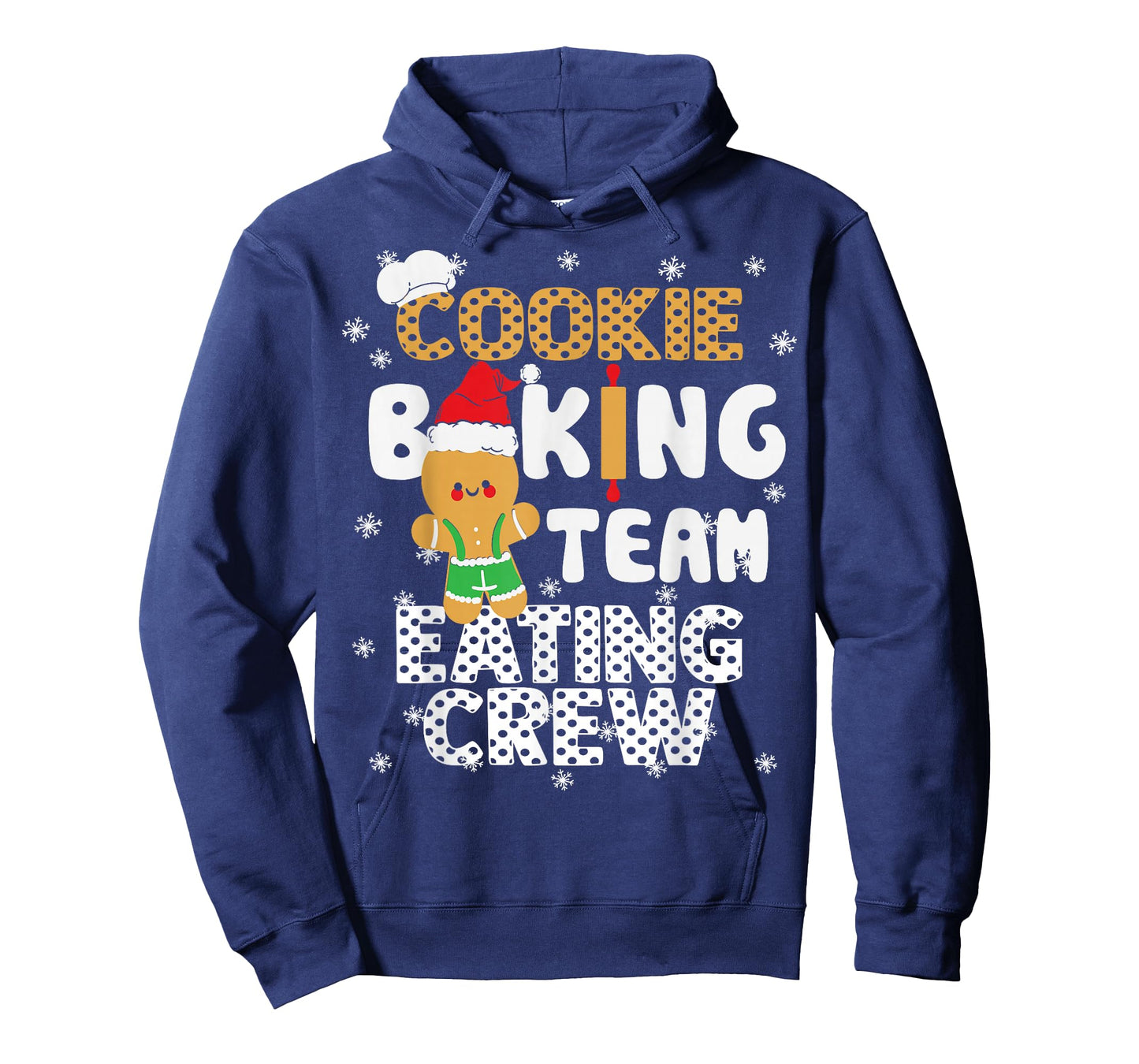 Bake Squad Christmas Cookie Baking Team Captain Eating Crew T-Shirt