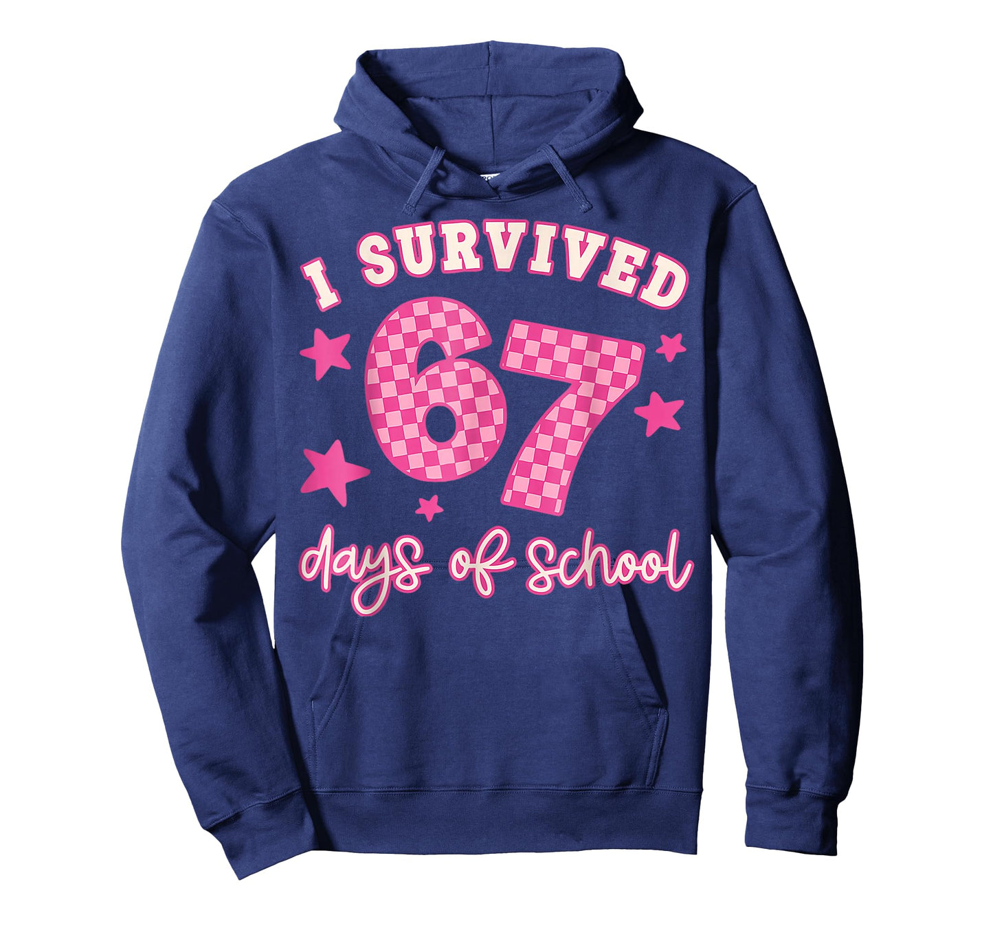 I Survived 67 Days of School Funny 67 Teachers Students Meme T-Shirt