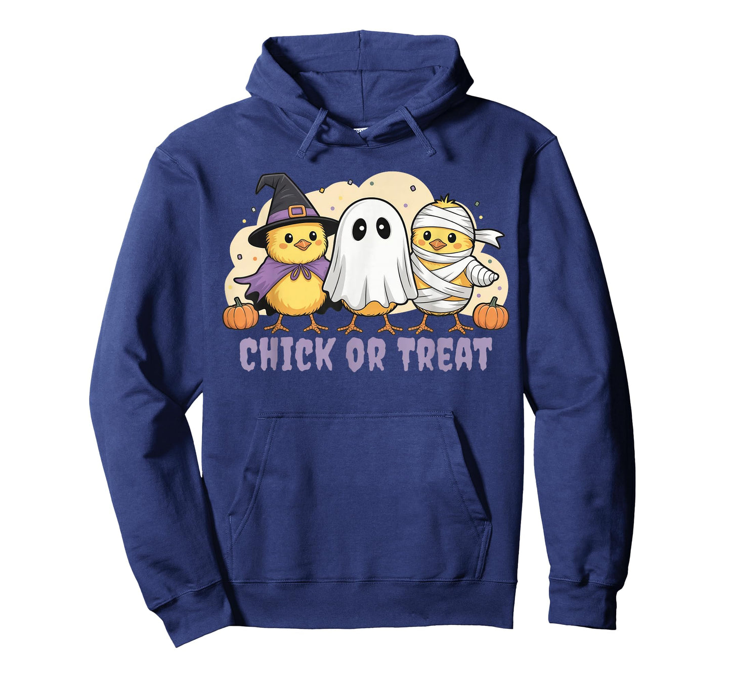 Chick Or Treat Chicken Witch Halloween Costume Men Women Kid T-Shirt