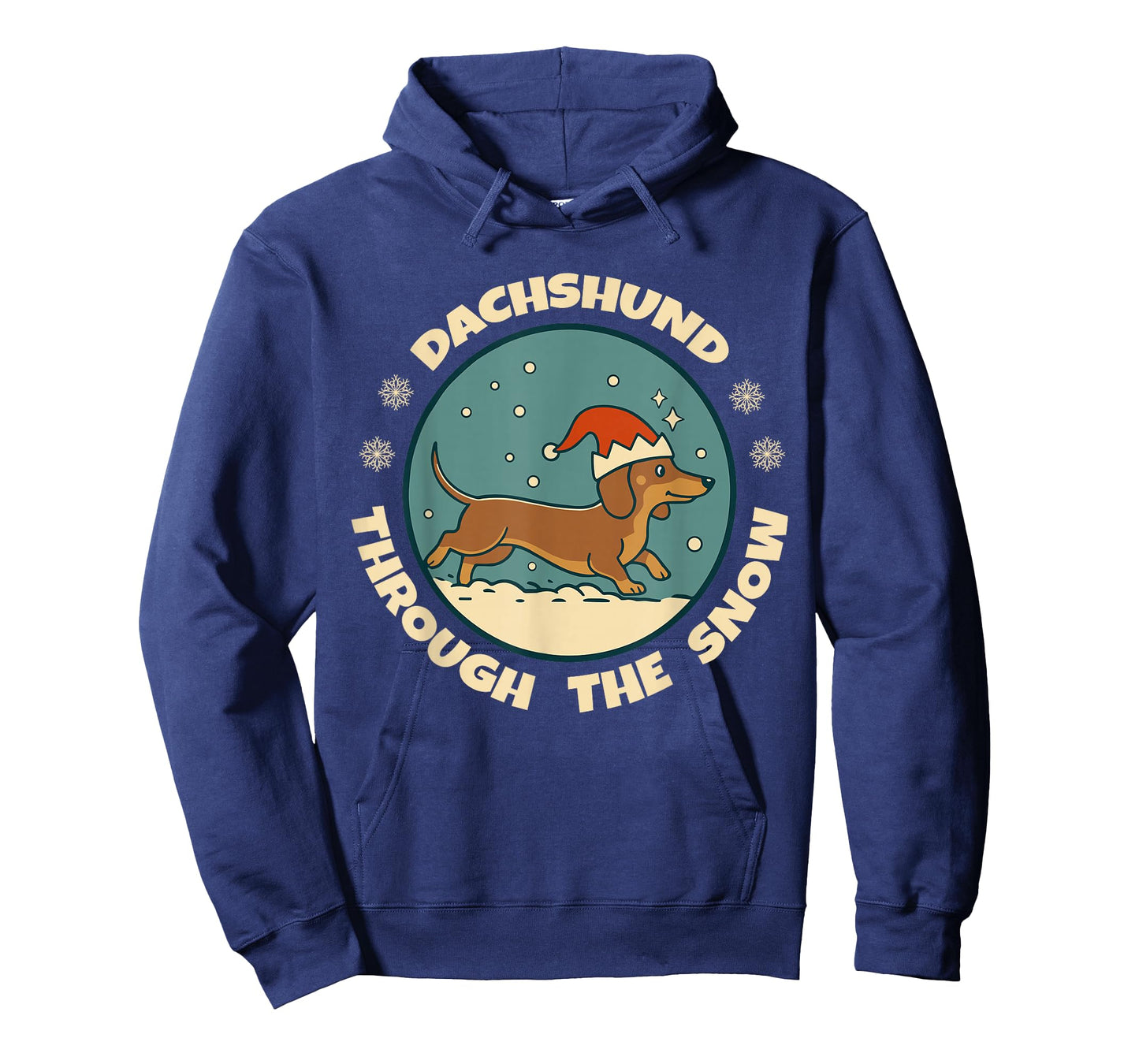 Ugly Dachshund ChristmasThrough The Snow Gift Christmas T-Shirt