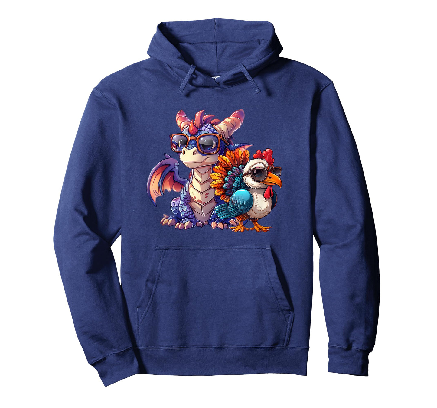 Dabbing Dragon And Turkey - Dragon Thanksgiving T-Shirt