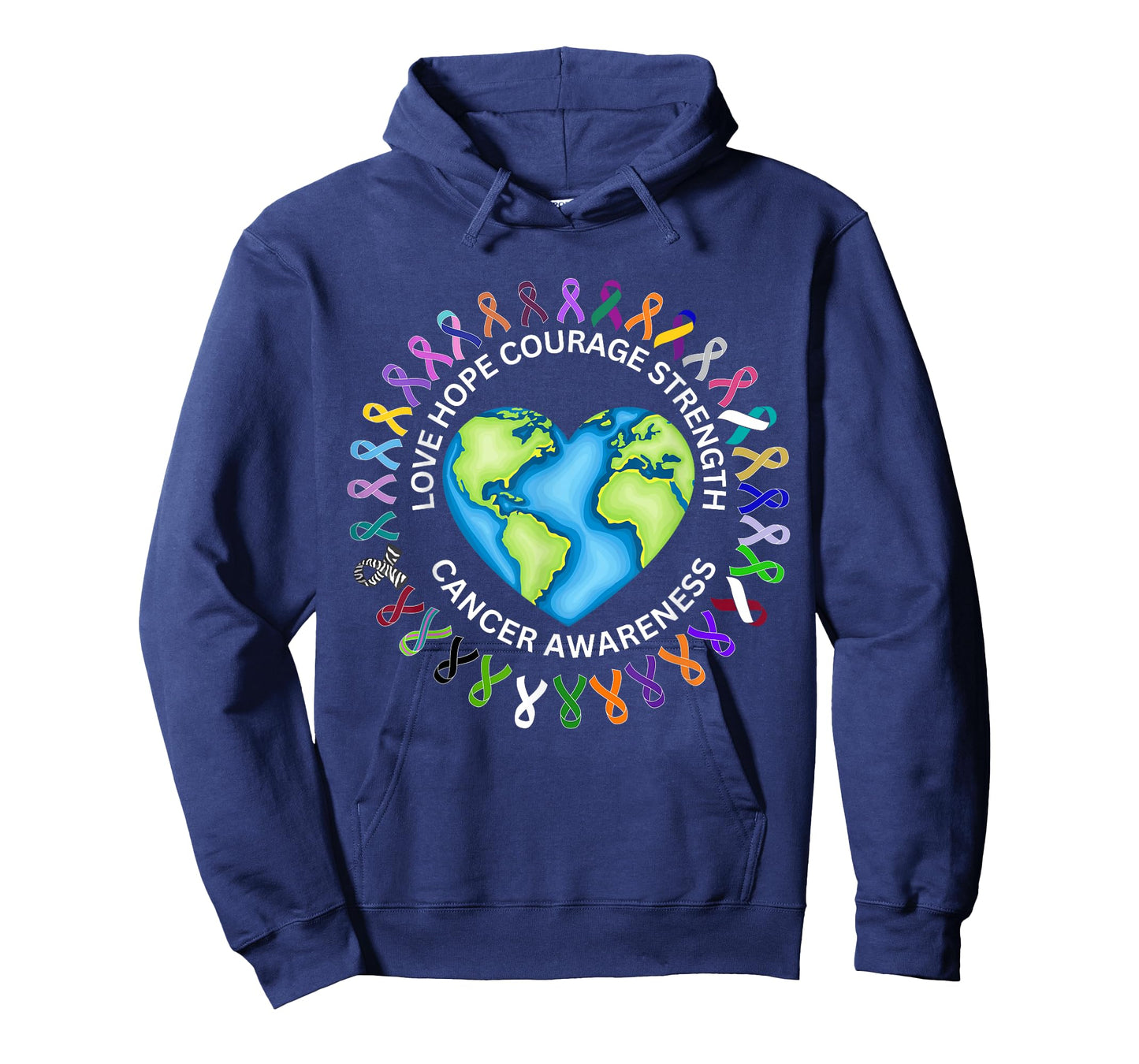 All Cancer Matters Survivors Awareness Fight Ribbon Support T-Shirt