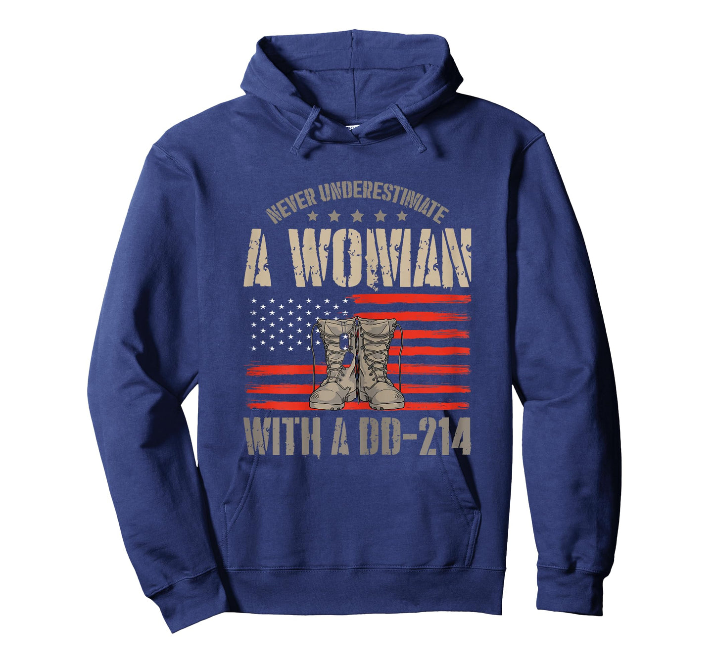 Veteran's Day A Woman with A Dd-214 Female Veteran T-Shirt