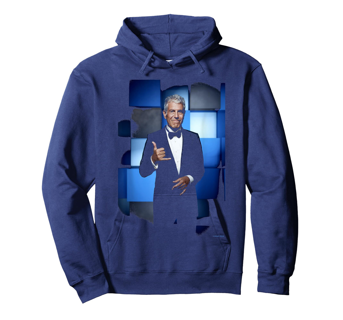 Chef Anthony Bourdain At The Emmys By Michael Grecco T-Shirt
