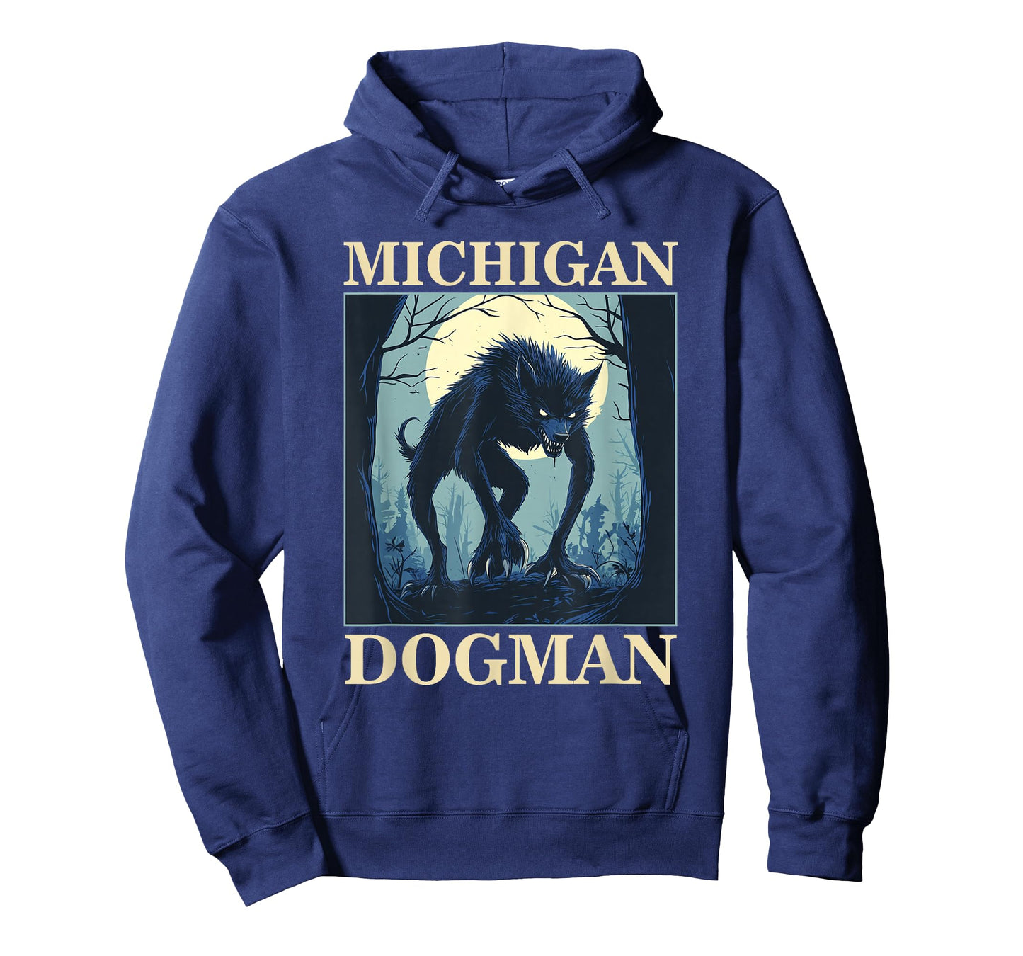 Michigan Dogman Woodland Folklore Canine T-Shirt