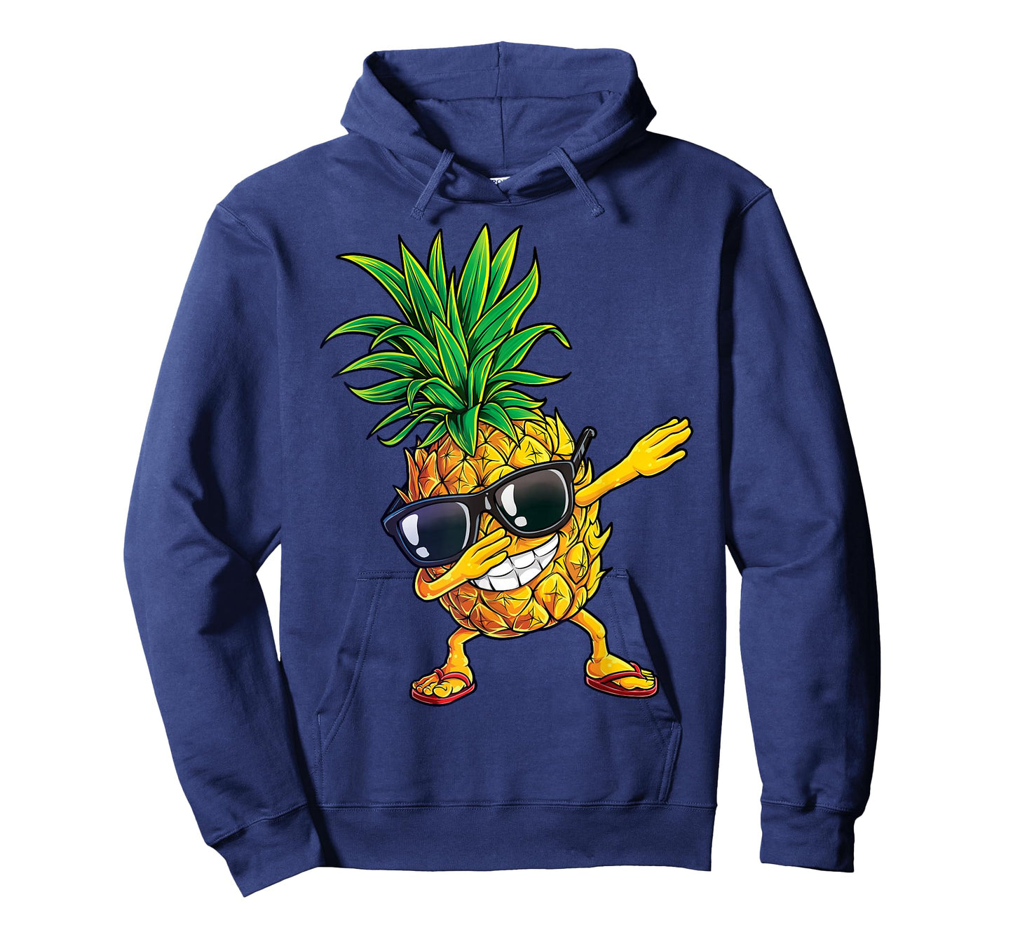 Dabbing Pineapple Sunglasses Aloha Beaches Hawaii Hawaiian T-Shirt Small