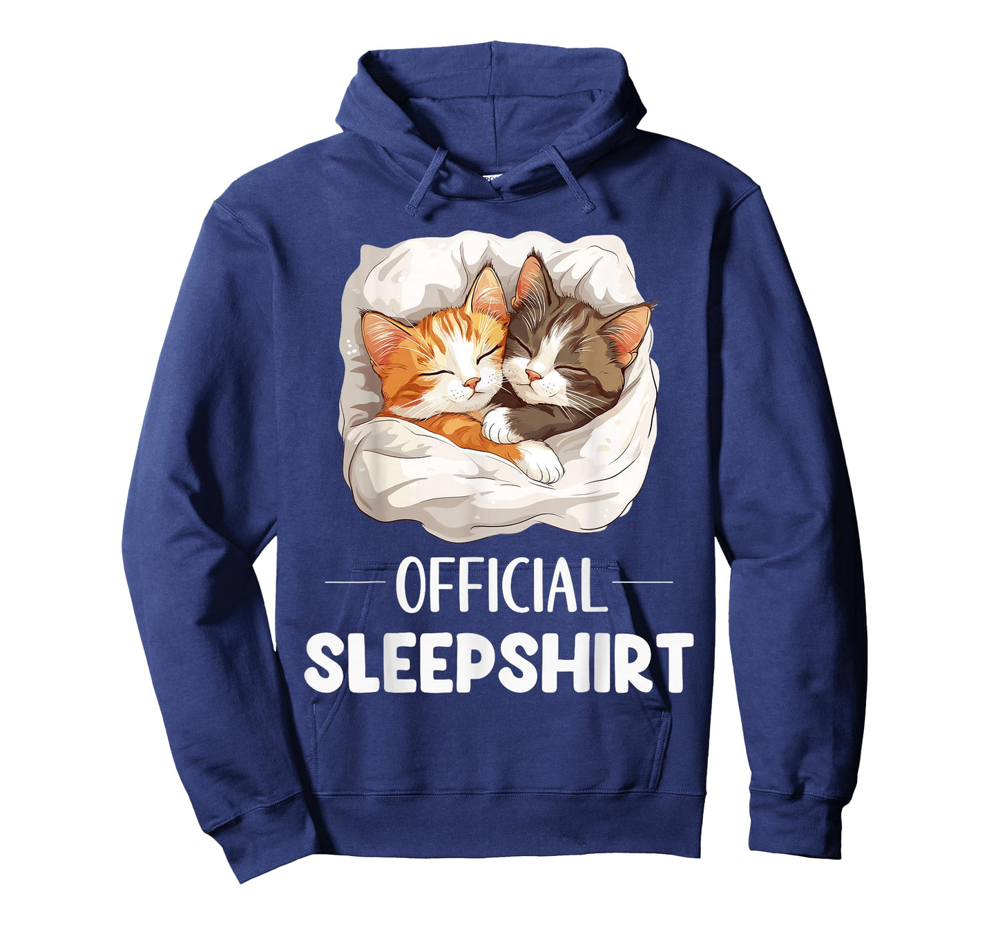 Official Sleepshirt Cute Sleeping Cat Animal Lovers Pajama T-Shirt
