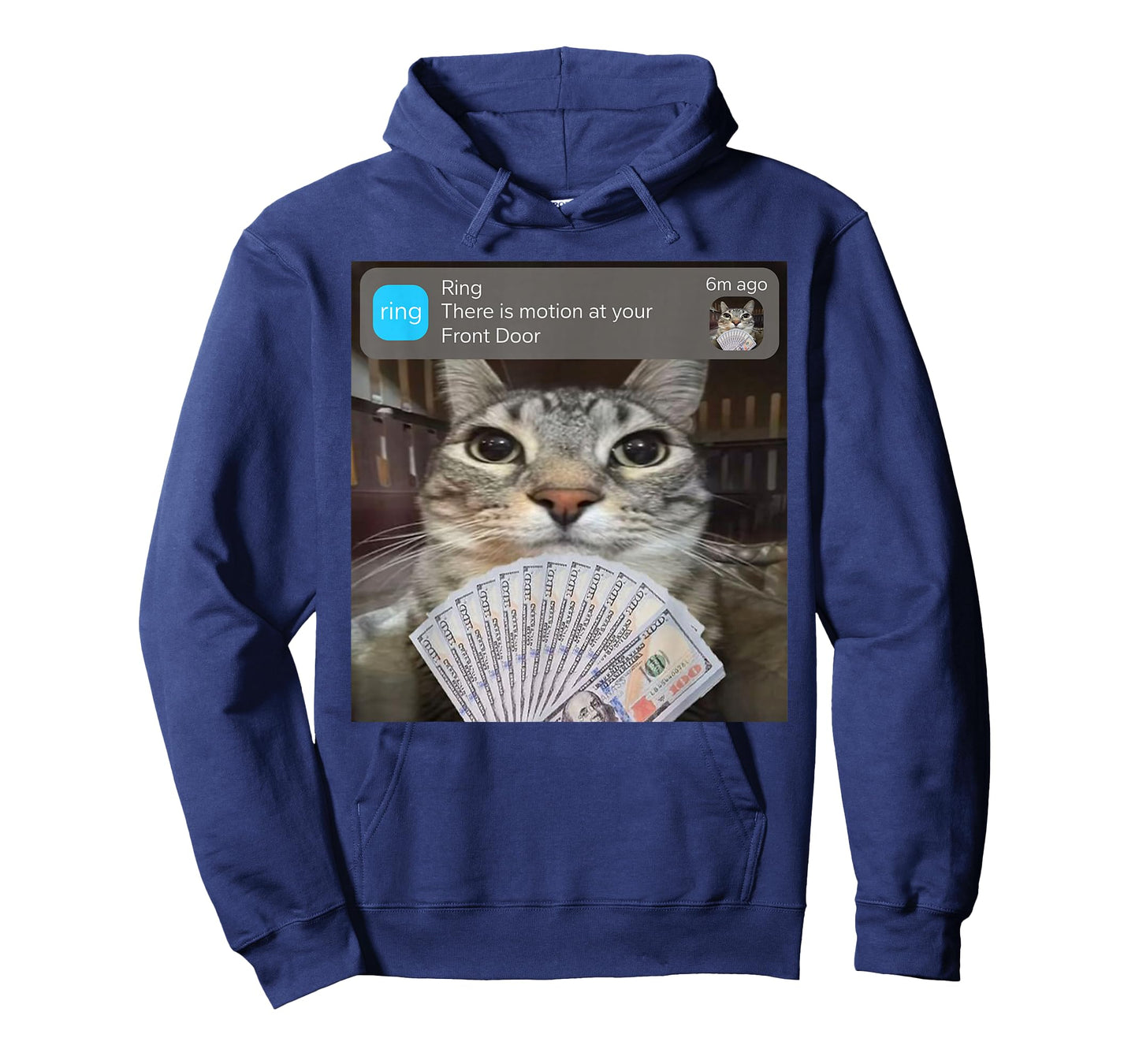 Ring There is Motion at Your Front Door Funny Meme Cute T-Shirt