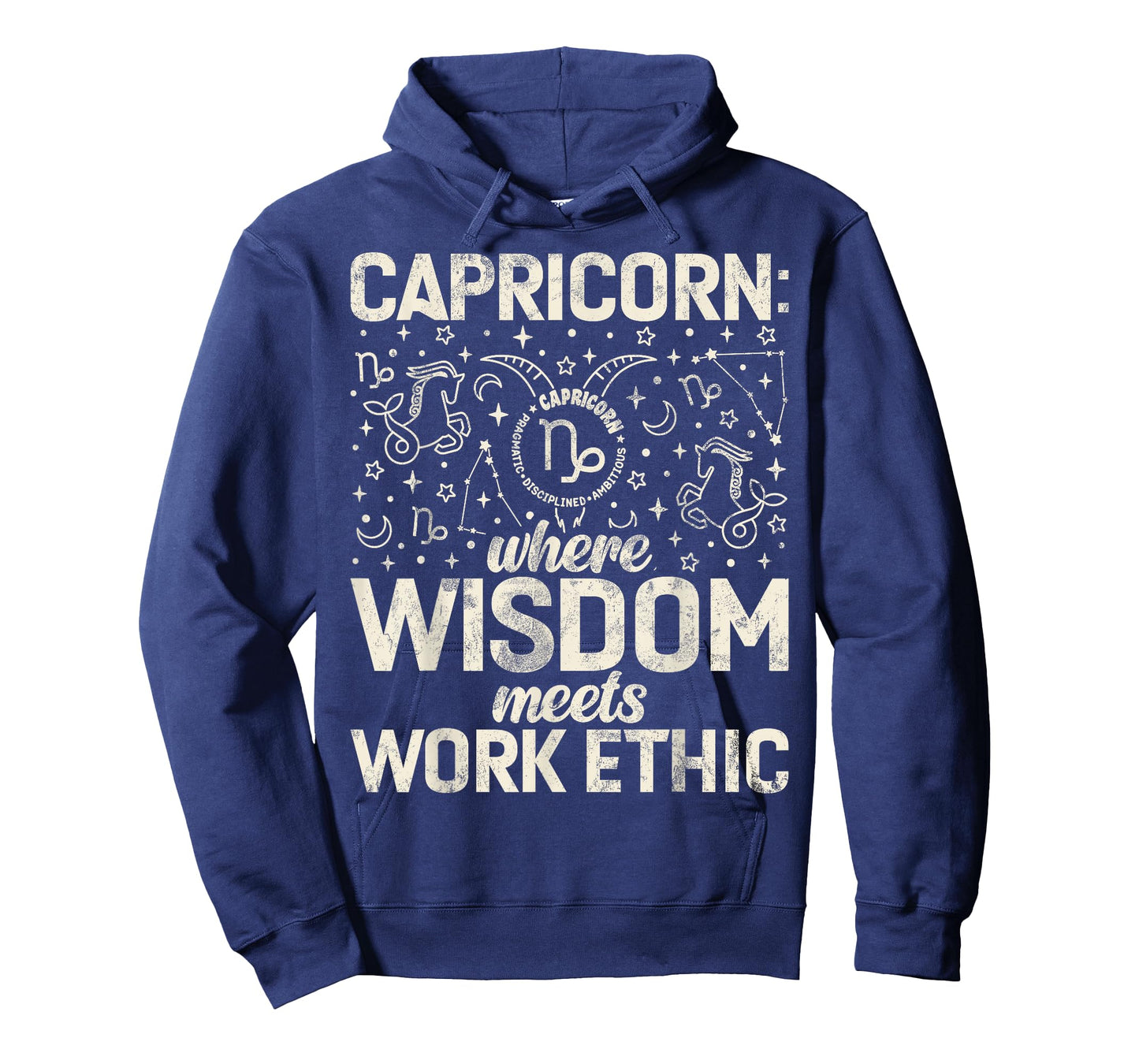 Where Wisdom meets Work Ethic Capricorn T-Shirt
