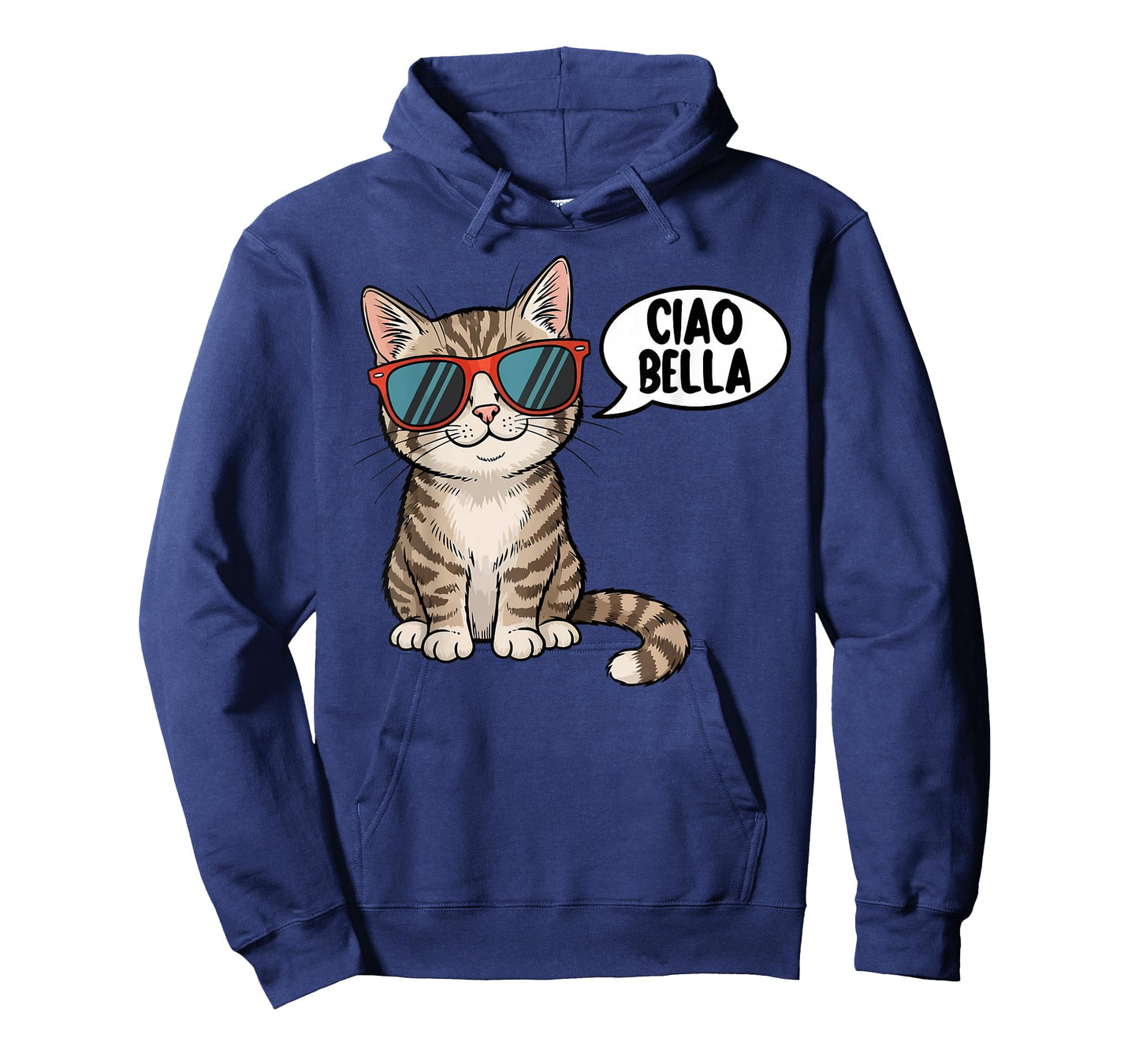 Ciao Bella Cat With Sunglasses T-Shirt