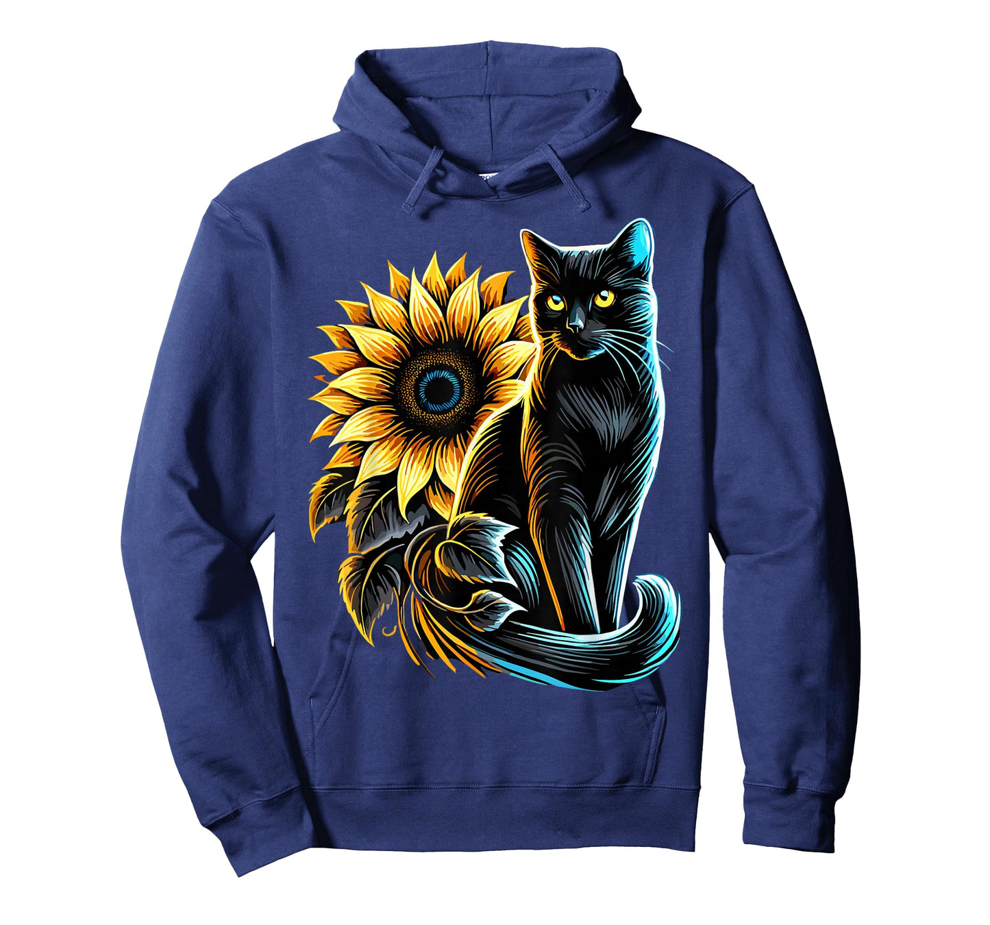 Cats Lover Cat Sunflower T-Shirt
